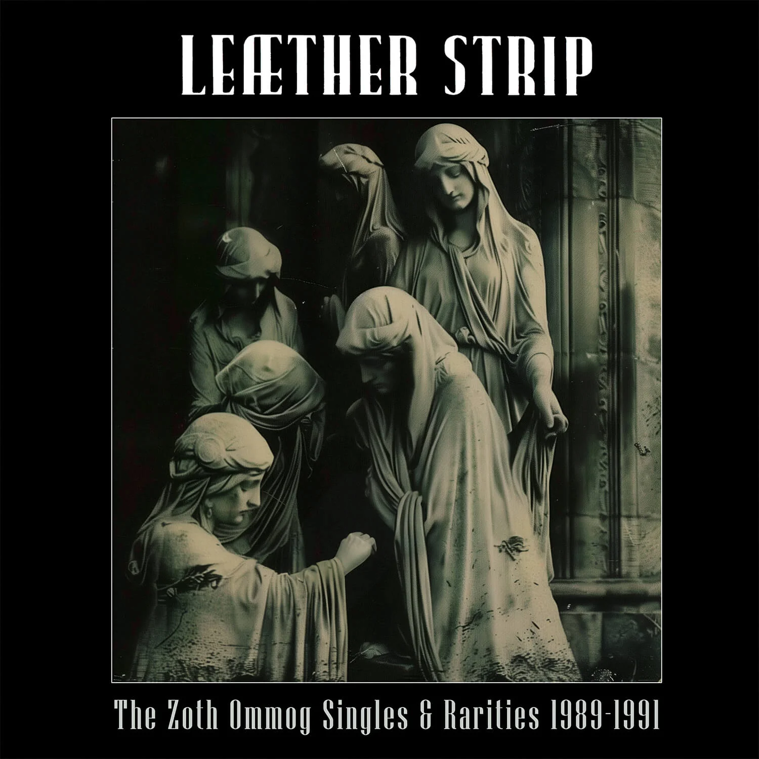 Leæther Strip - The Zoth Ommog Singles & Rarities 1989-1991 (Coke Bottle Green Vinyl) - Image 3
