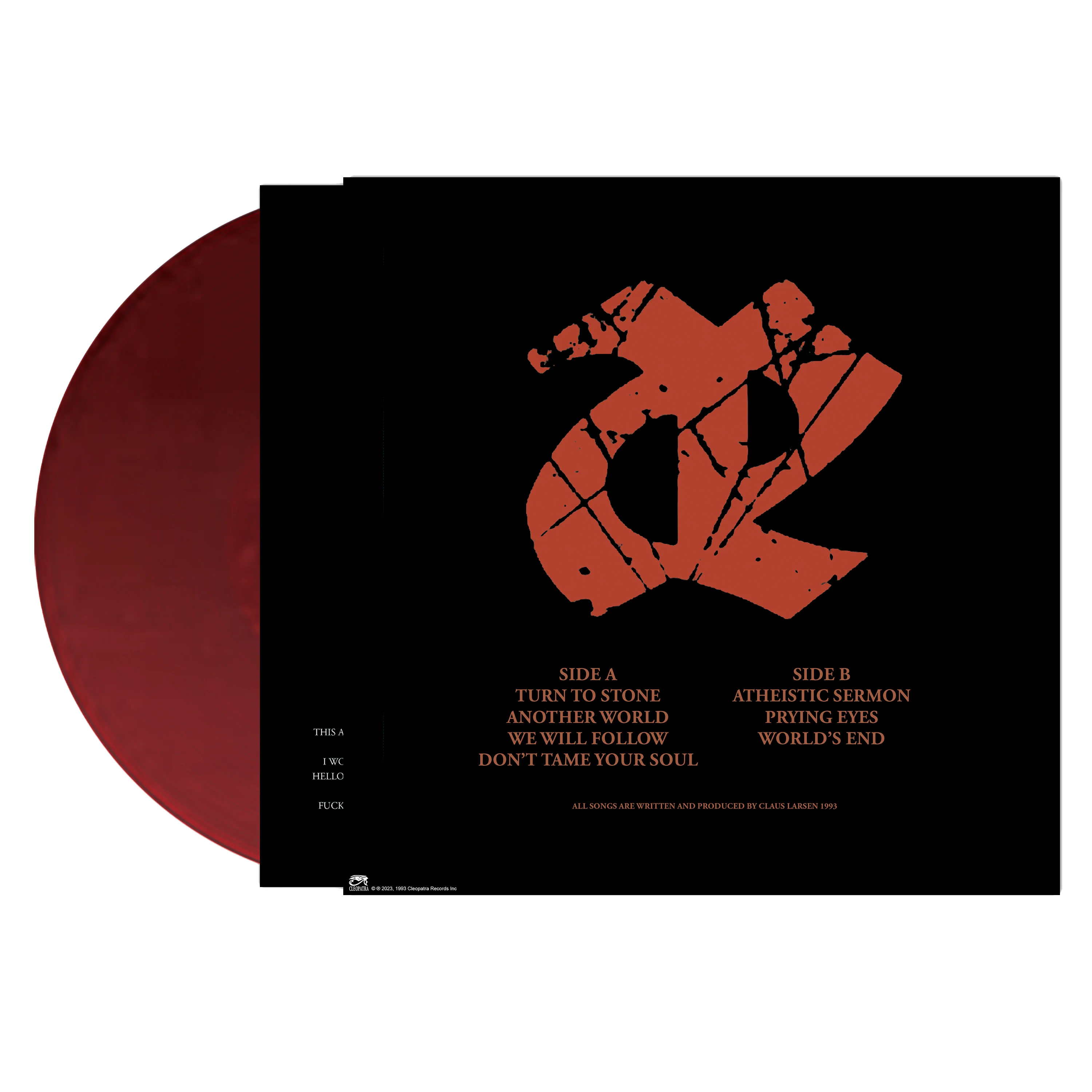 Leæther Strip - Underneath The Laughter (Red Vinyl) - Image 2