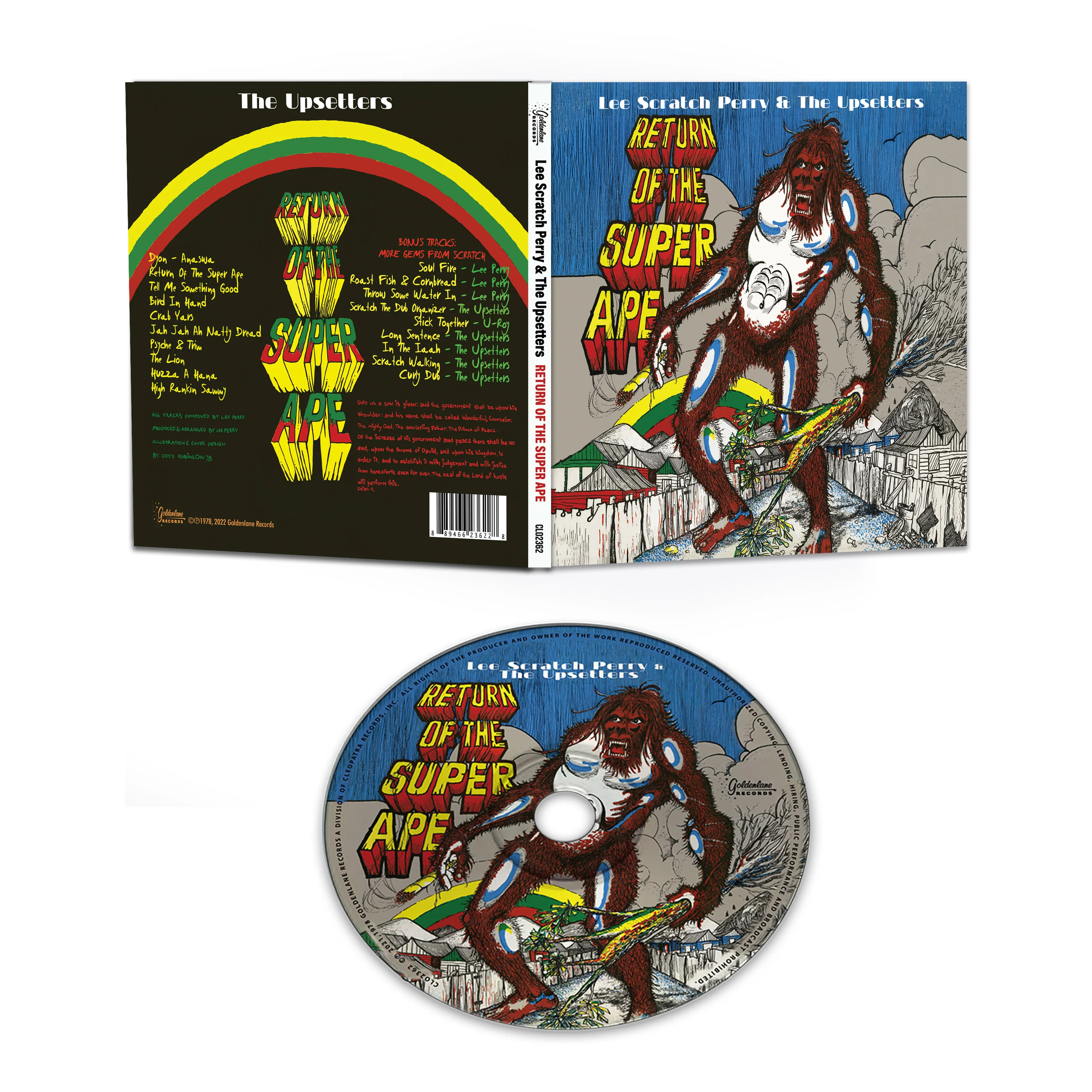 Lee Scratch Perry & The Upsetters - Return of the Super Ape (CD) - Image 2