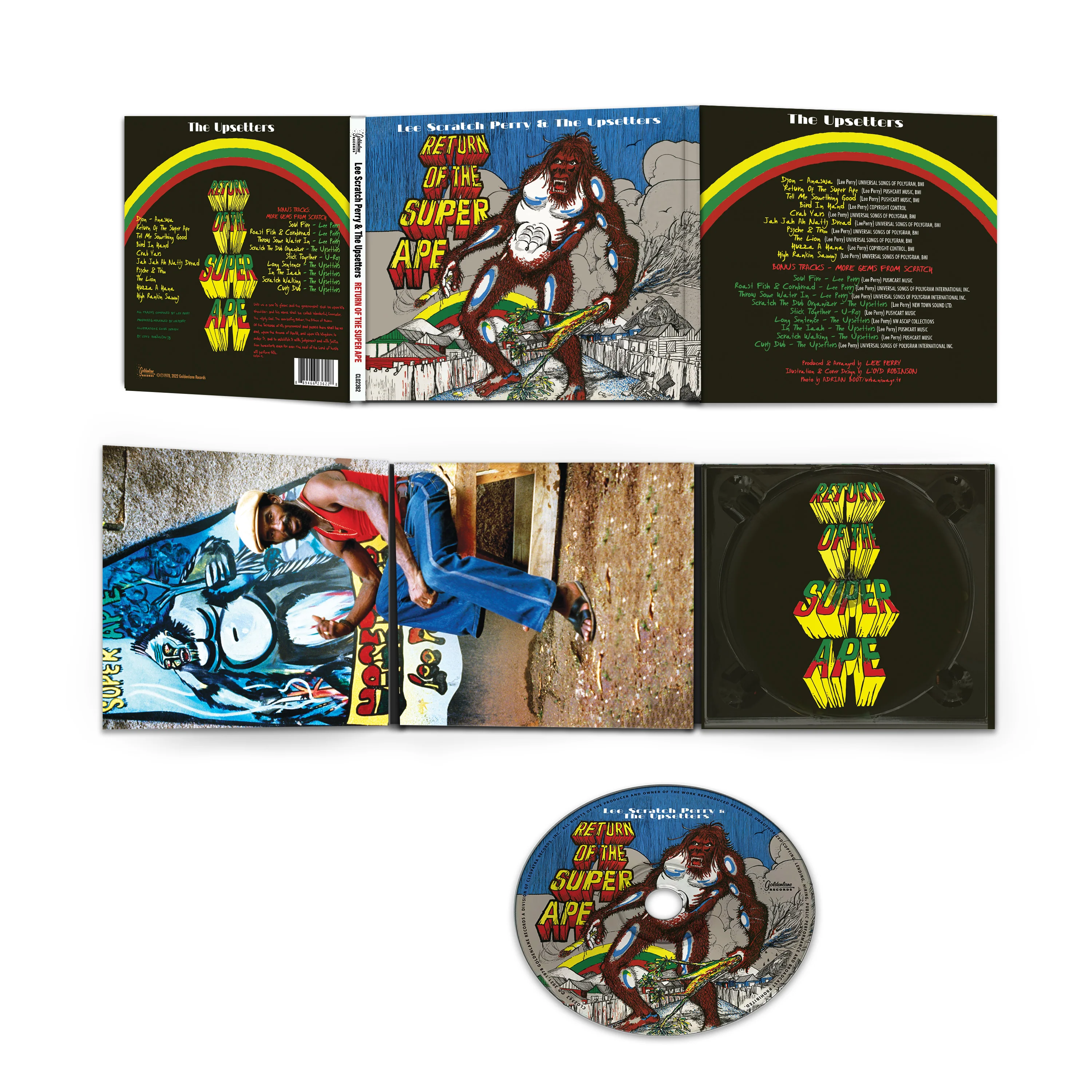 Lee Scratch Perry & The Upsetters - Return of the Super Ape (CD) - Image 3