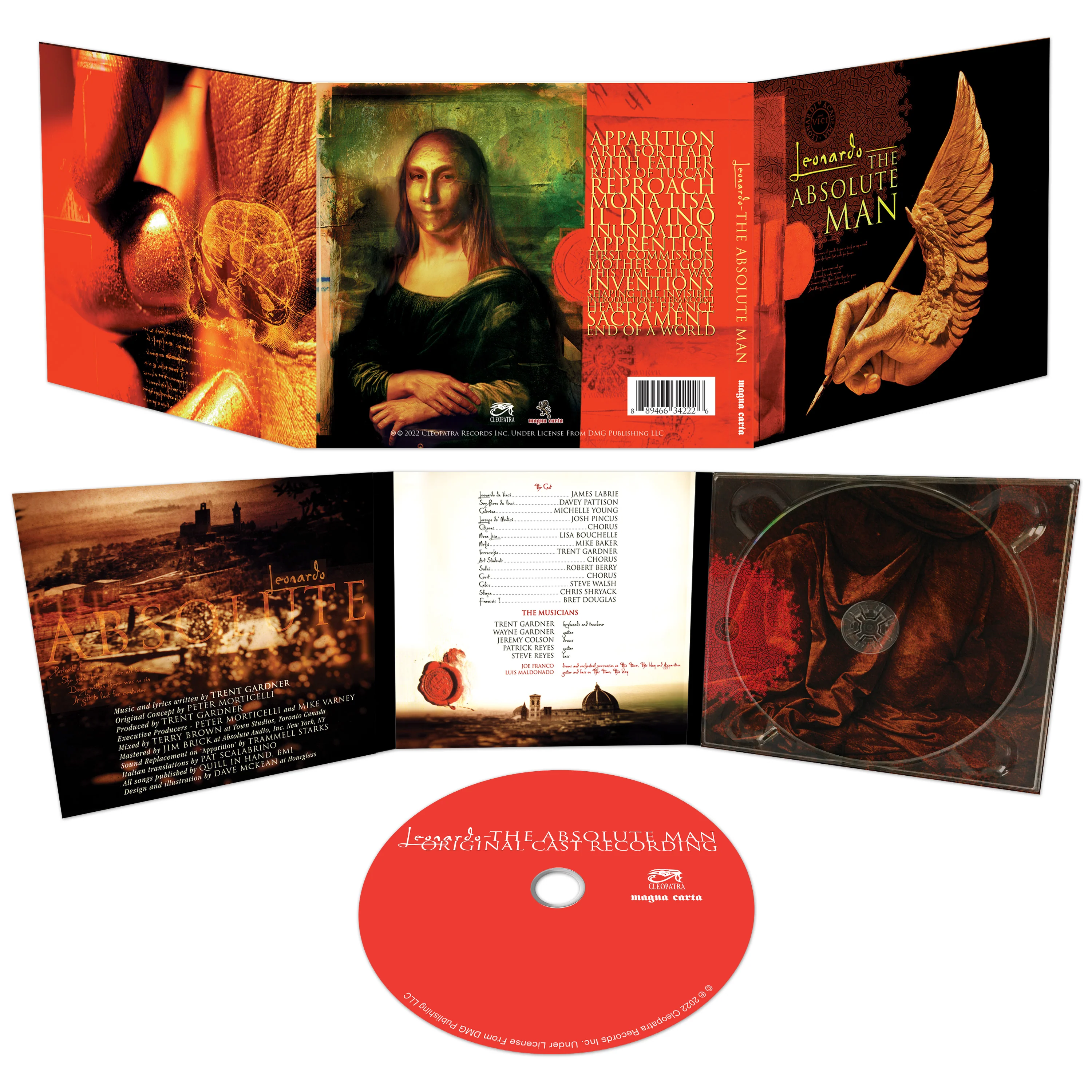 Leonardo - The Absolute Man (Original Cast Recording) (CD Digipak) - Image 2