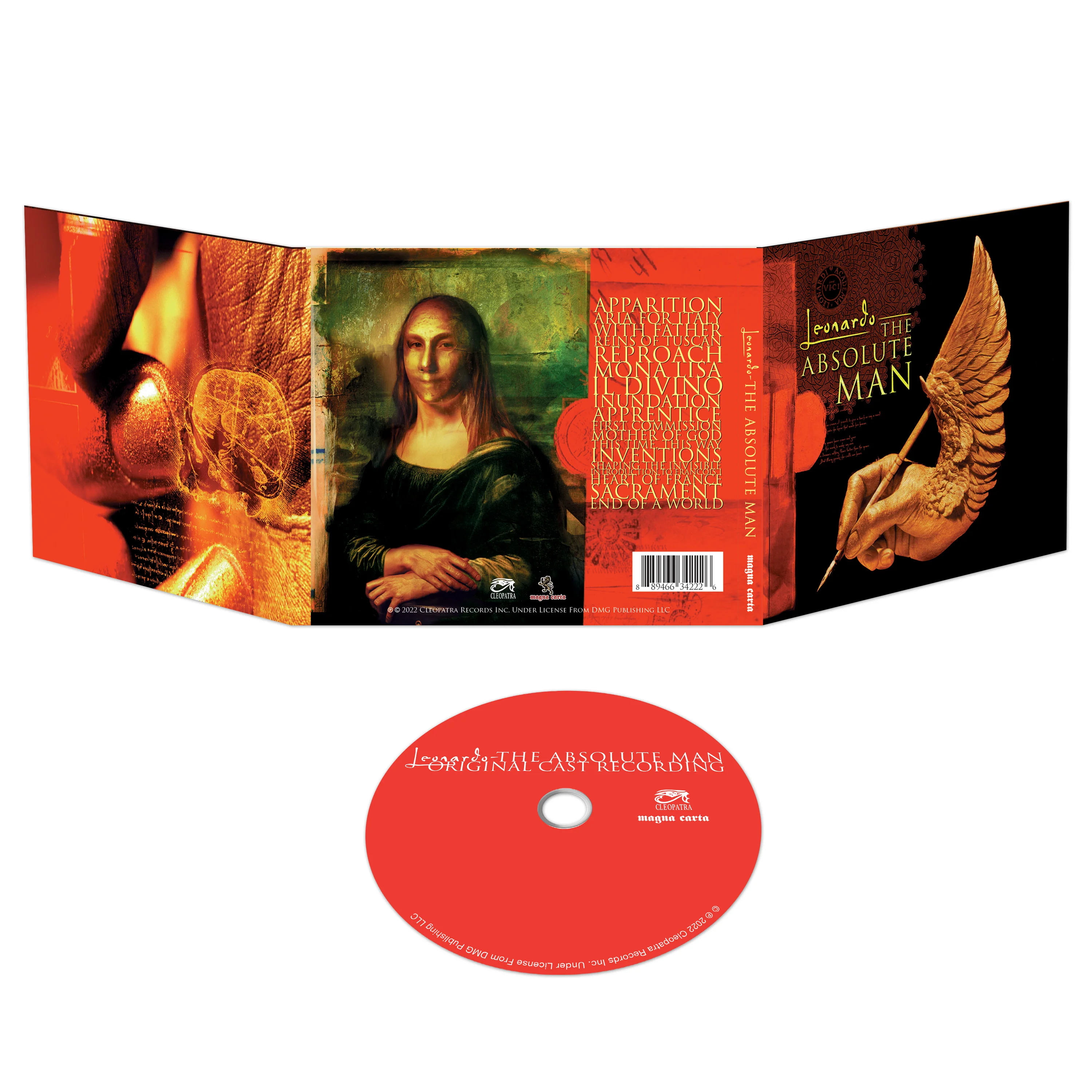Leonardo - The Absolute Man (Original Cast Recording) (CD Digipak) - Image 3