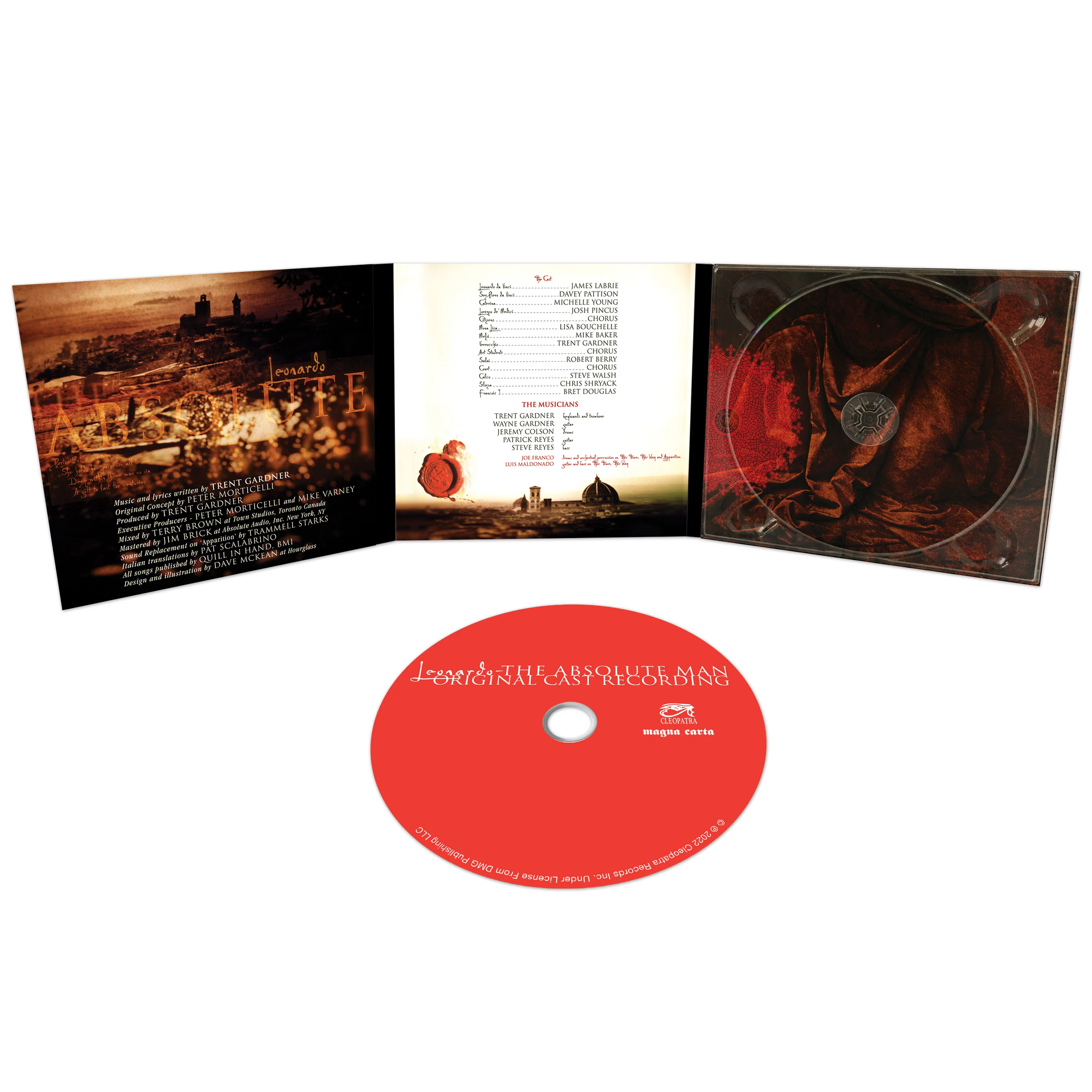 Leonardo - The Absolute Man (Original Cast Recording) (CD Digipak) - Image 4