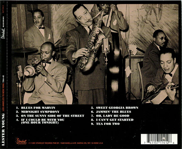 Lester Young - Los Angeles To New York 1944-1946 (CD) - Image 2