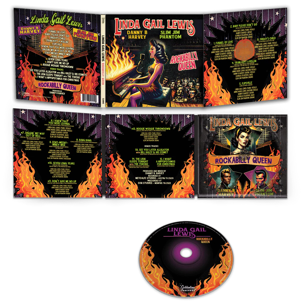 Linda Gail Lewis - Rockabilly Queen (CD) - Image 2