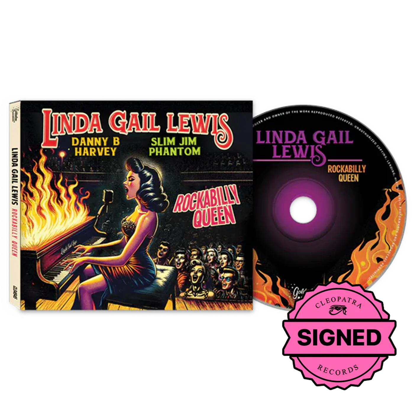 Linda Gail Lewis - Rockabilly Queen (CD) - Image 3
