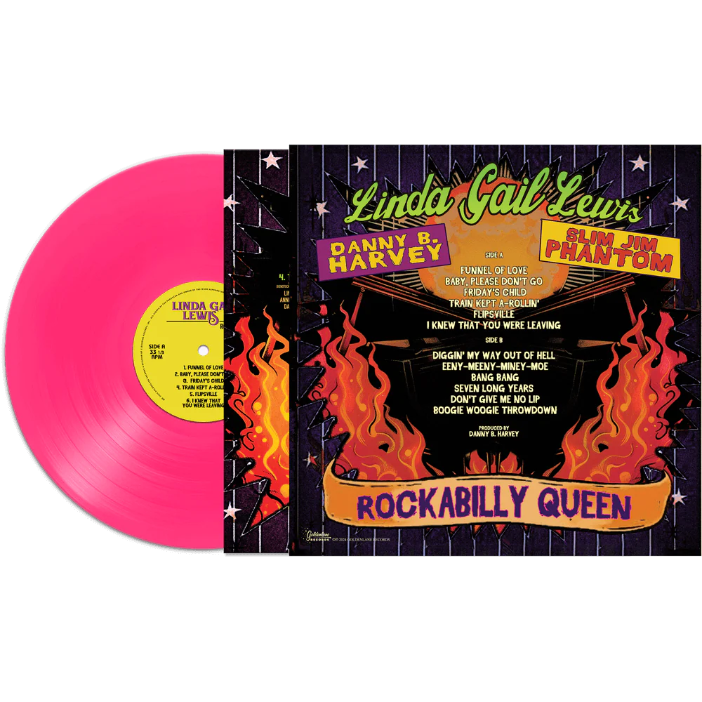 Linda Gail Lewis - Rockabilly Queen (Pink Vinyl) - Image 2