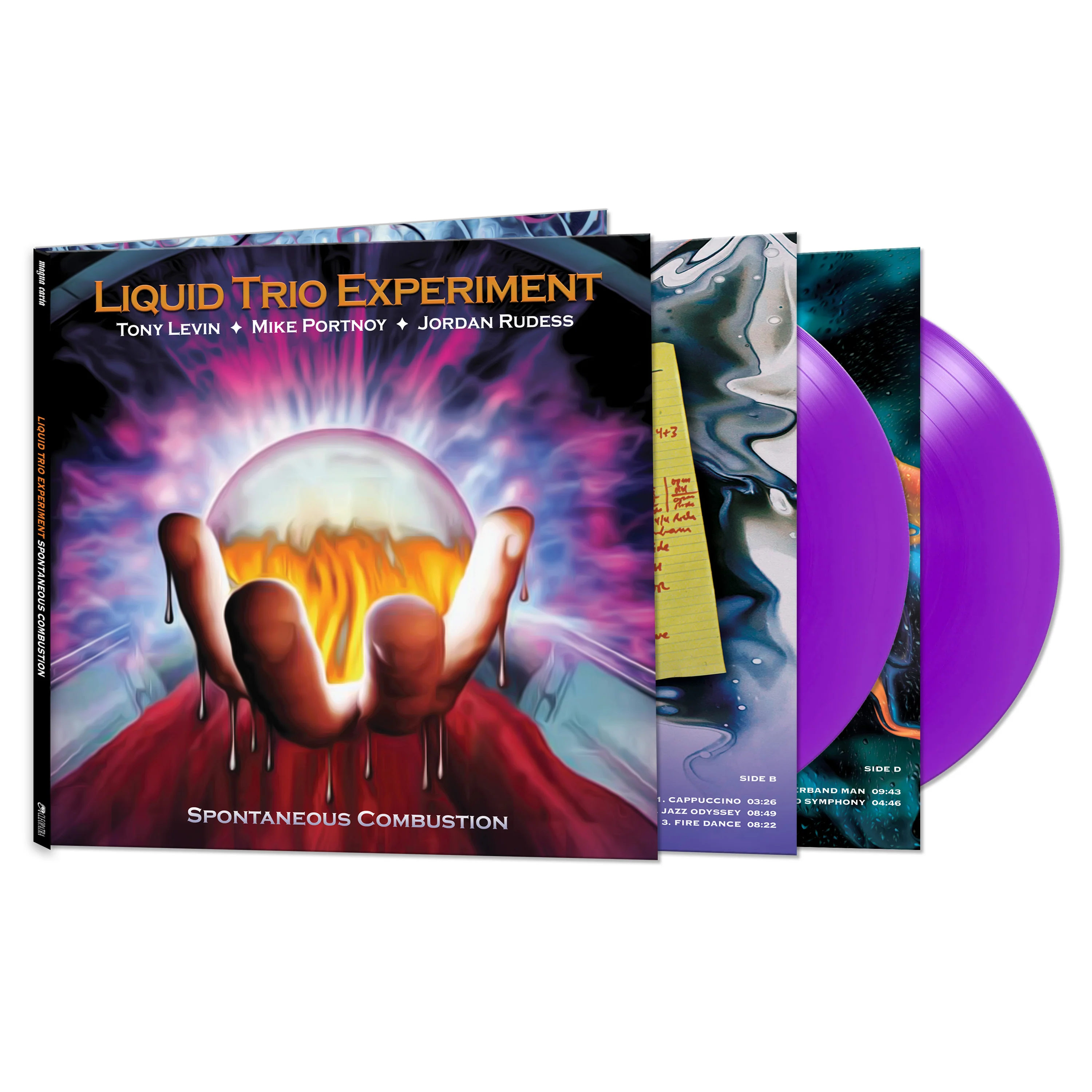 Liquid Trio Experiment - Spontaneous Combustion (Limited Edition Colored Vinyl) - Image 3