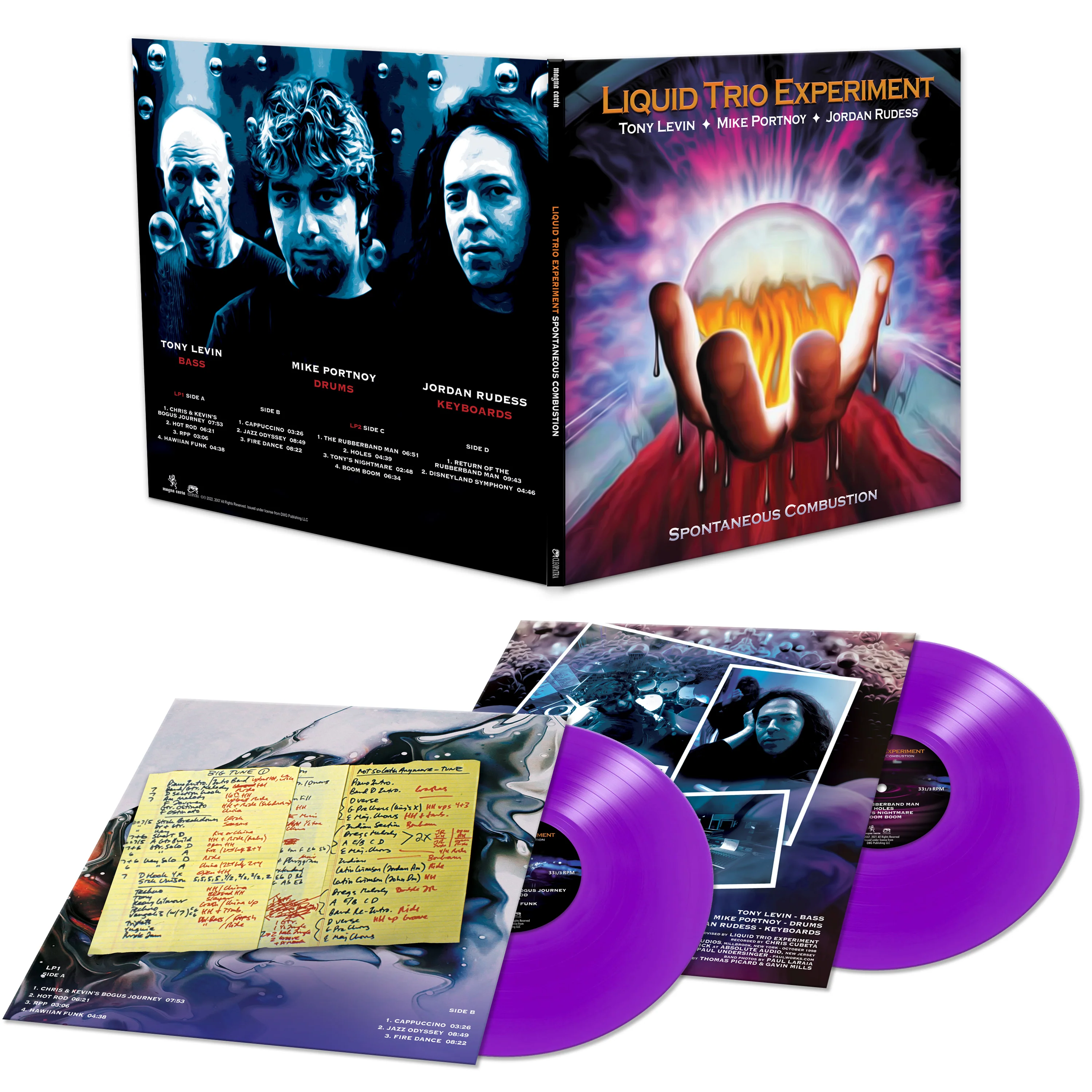 Liquid Trio Experiment - Spontaneous Combustion (Limited Edition Colored Vinyl) - Image 7