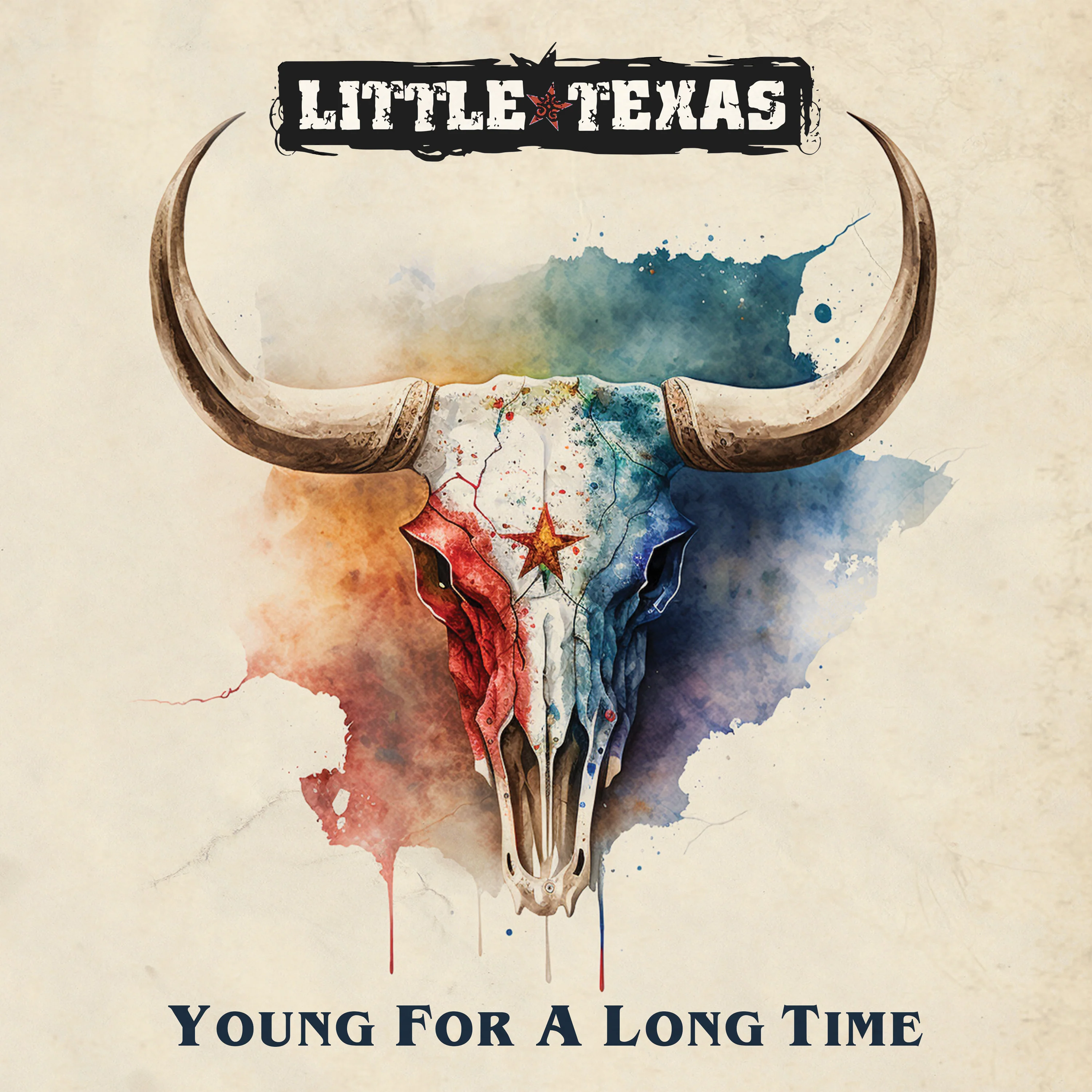 Little Texas - Young For A Long Time (Red Marble Vinyl) - Image 3