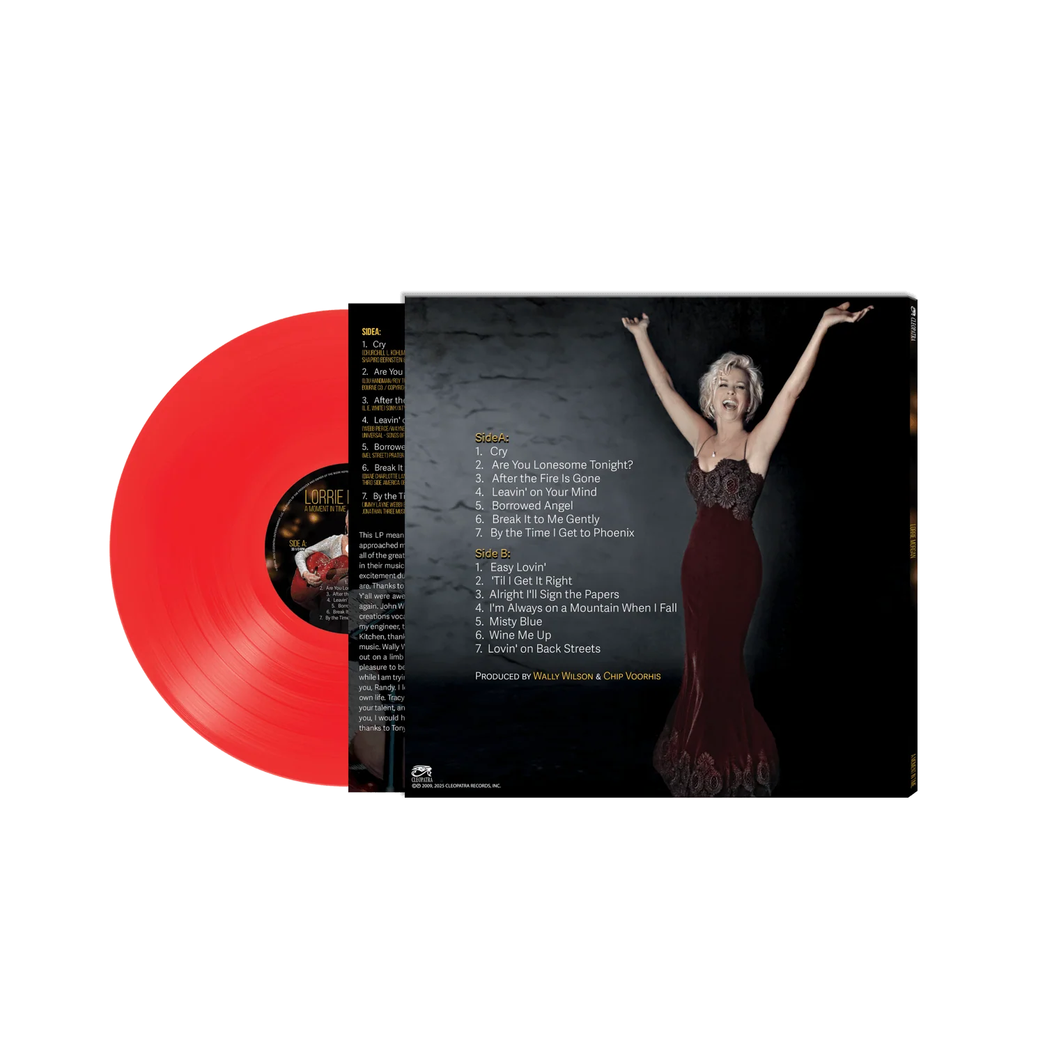 Lorrie Morgan - A Moment In Time (Red Vinyl LP) - Image 2
