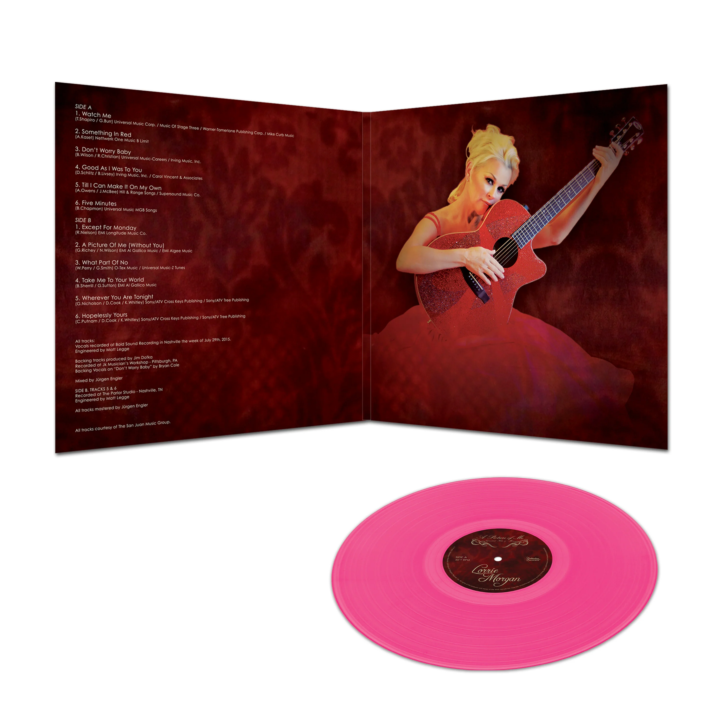Lorrie Morgan - A Picture of Me - Greatest Hits & More (Limited Edition Pink Vinyl) - Image 3