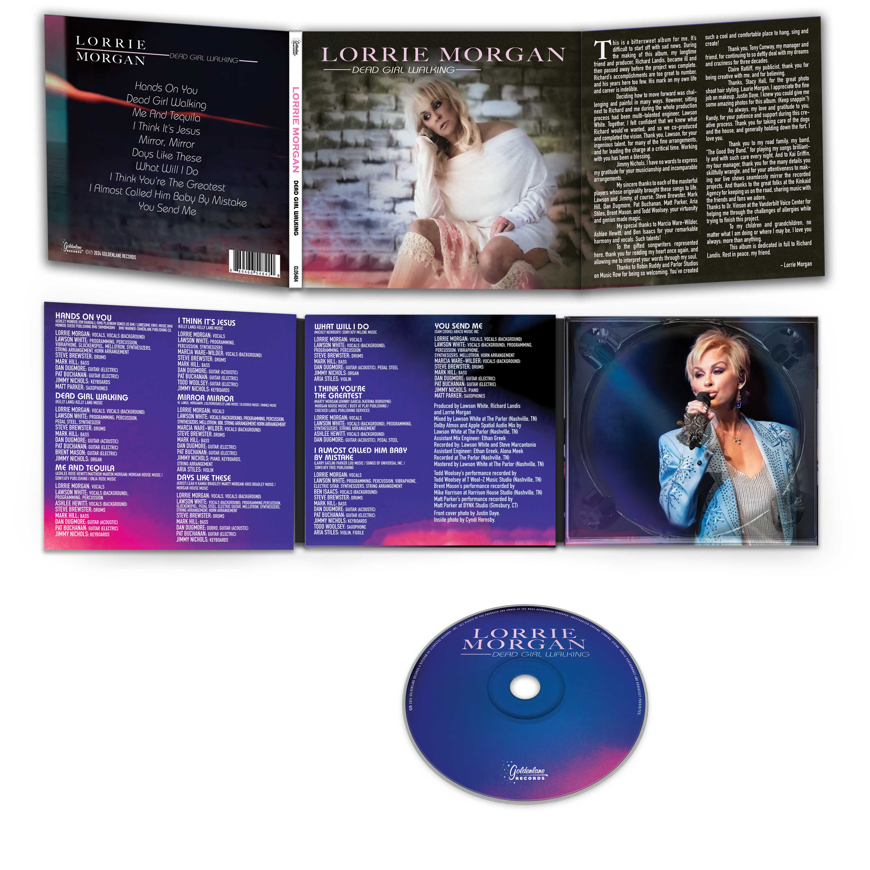 Lorrie Morgan - Dead Girl Walking (CD) - Image 3