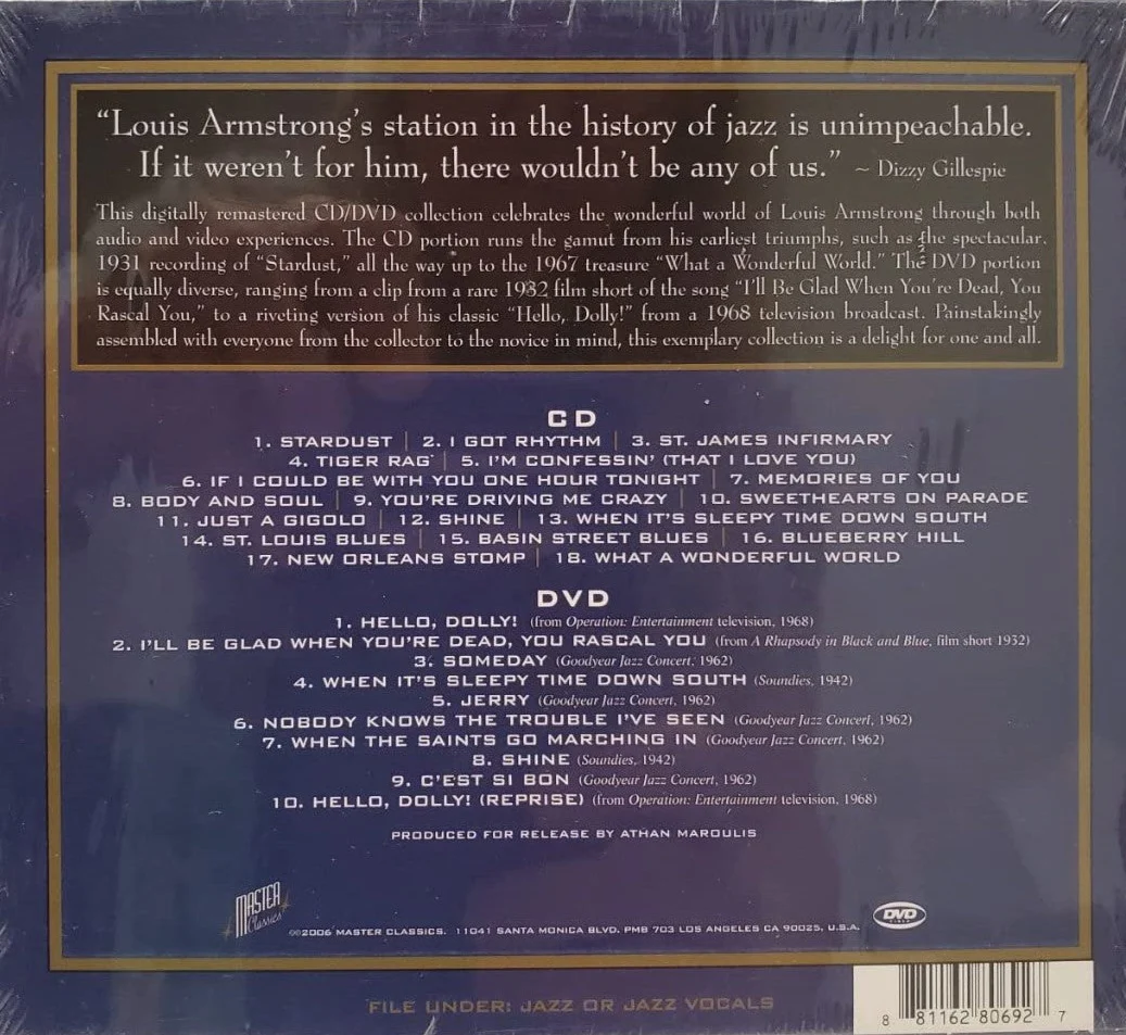 Louis Armstrong - The Centennial Anthology (CD + DVD) - Image 2