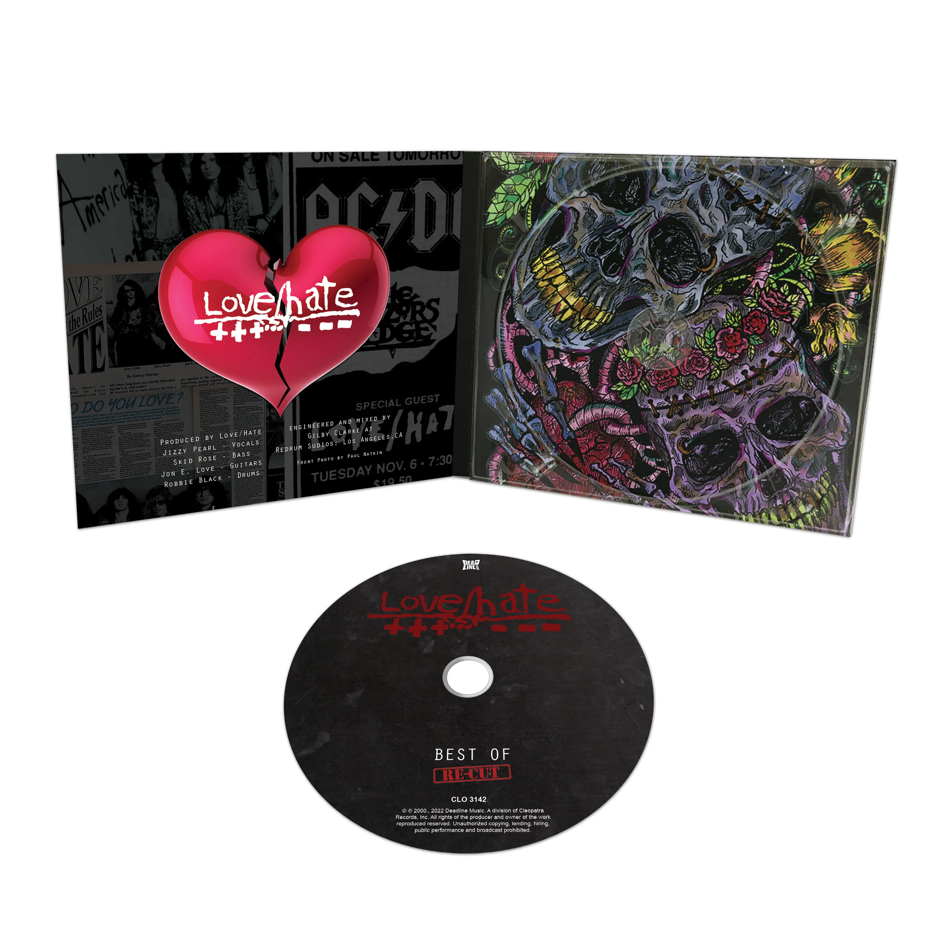 Love/Hate - The Best Of - Re-Cut (CD Digipak) - Image 3