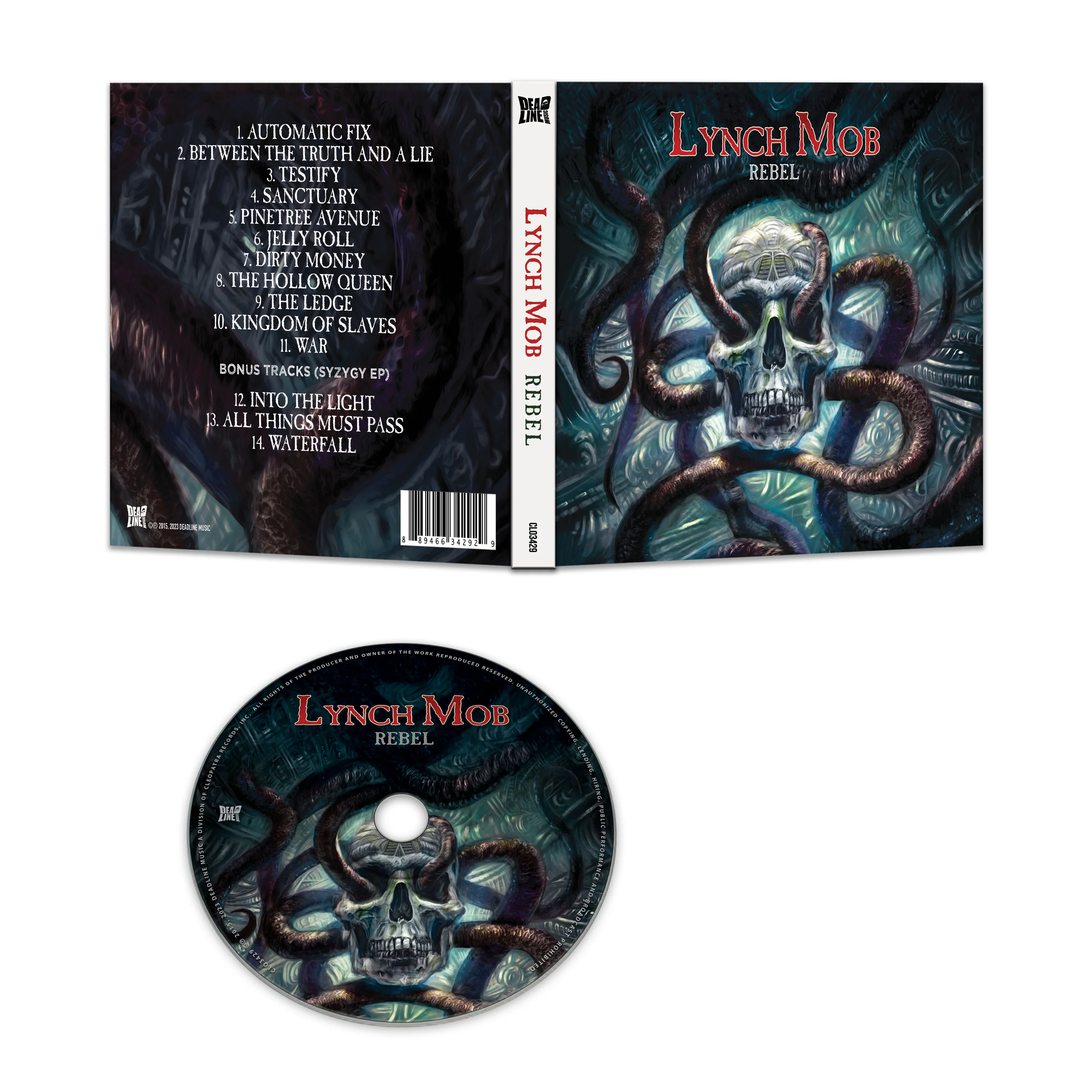 Lynch Mob - Rebel (CD) - Image 2