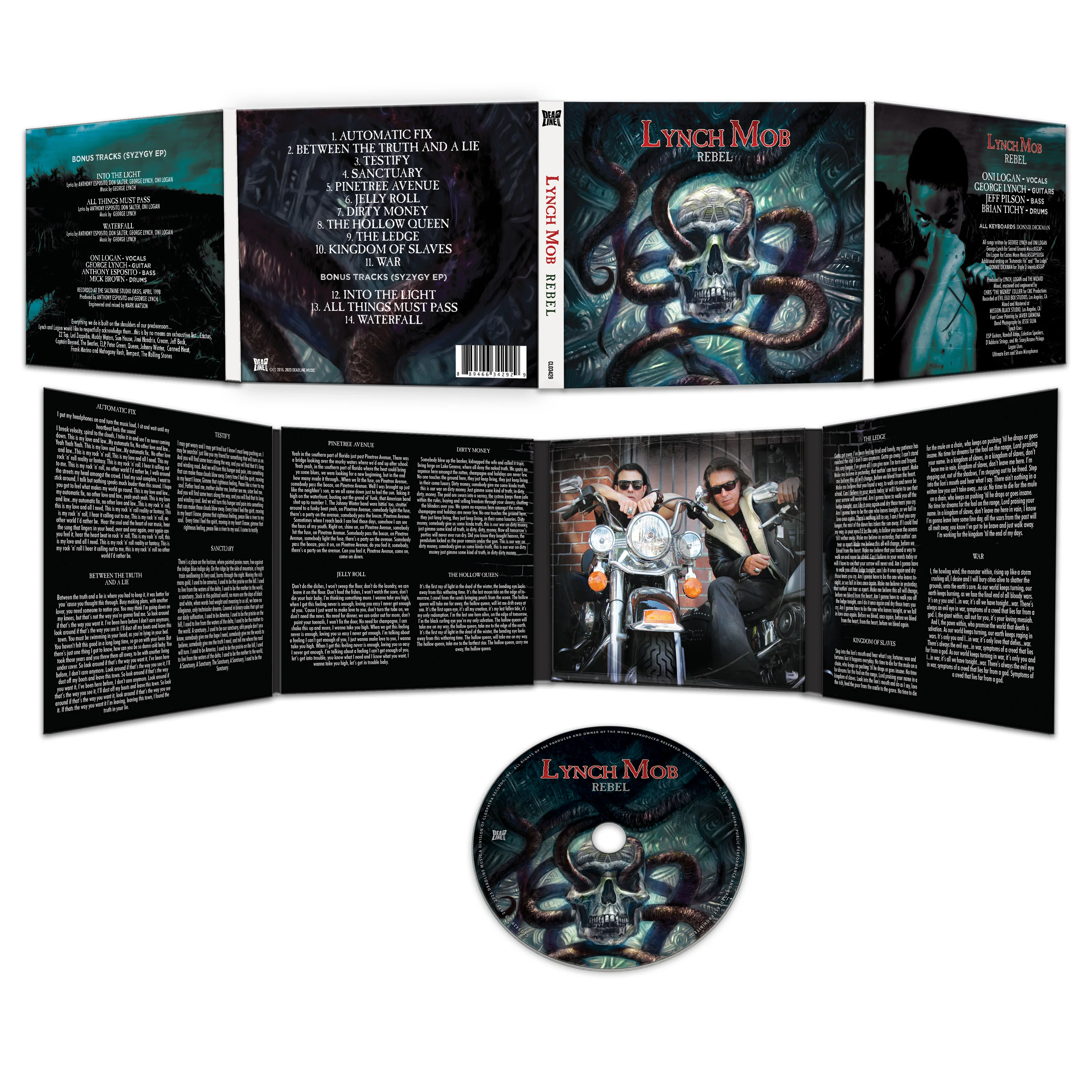 Lynch Mob - Rebel (CD) - Image 3