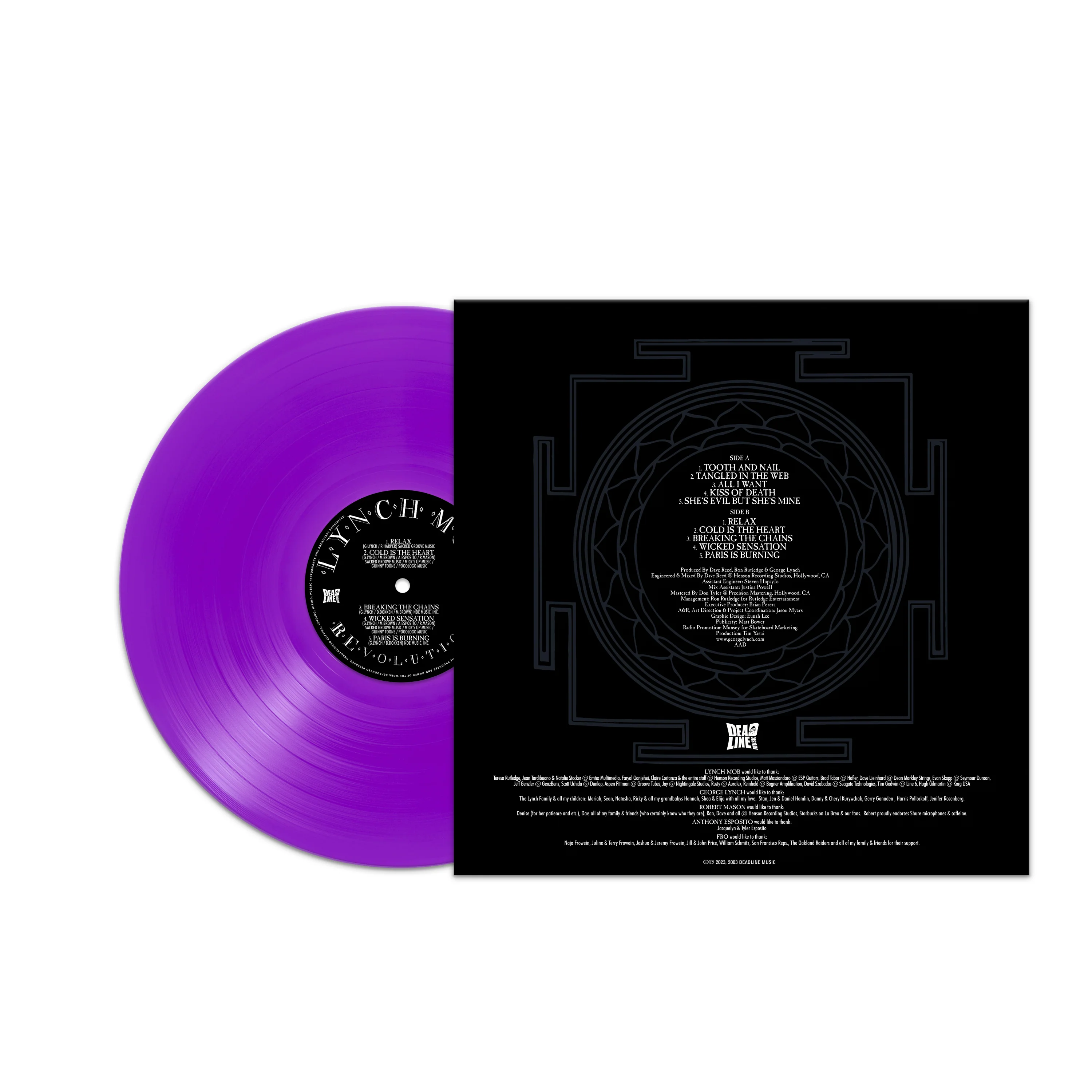 Lynch Mob - REvolution (Purple Vinyl) - Image 3