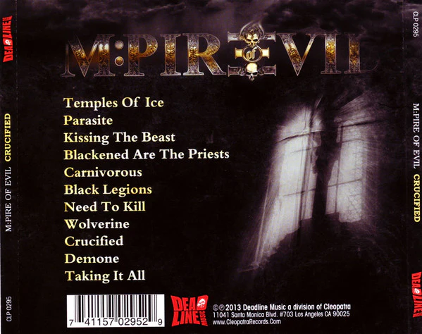 M:Pire Of Evil - Crucified (CD) - Image 2
