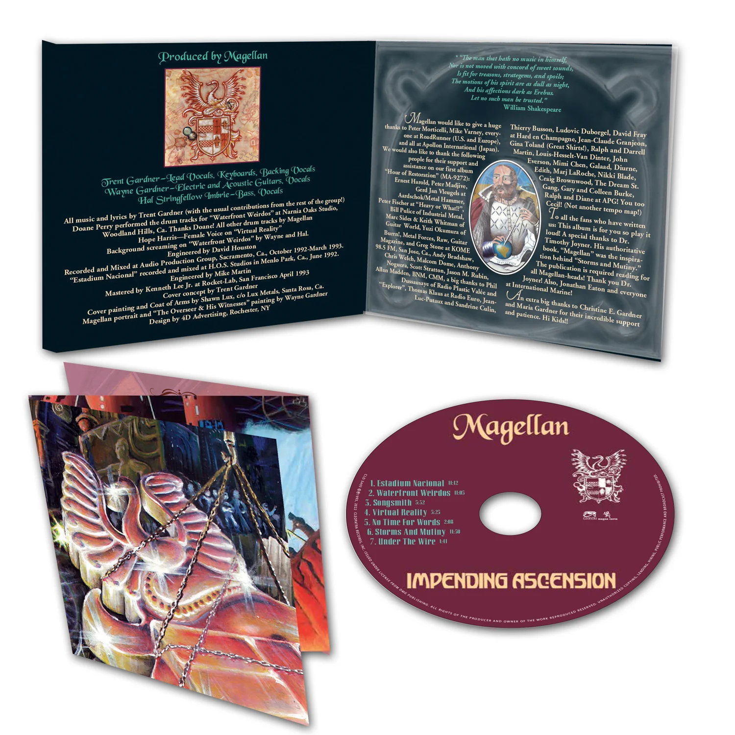 Magellan - Impending Ascension (CD) - Image 3