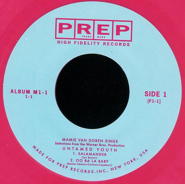 Mamie Van Doren - Untamed Youth (7" Vinyl) - Image 3