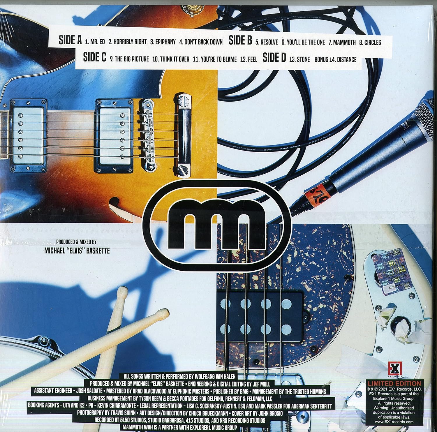 Mammoth WVH - Mammoth WVH (Black Ice Translucent Double Vinyl) - Image 2