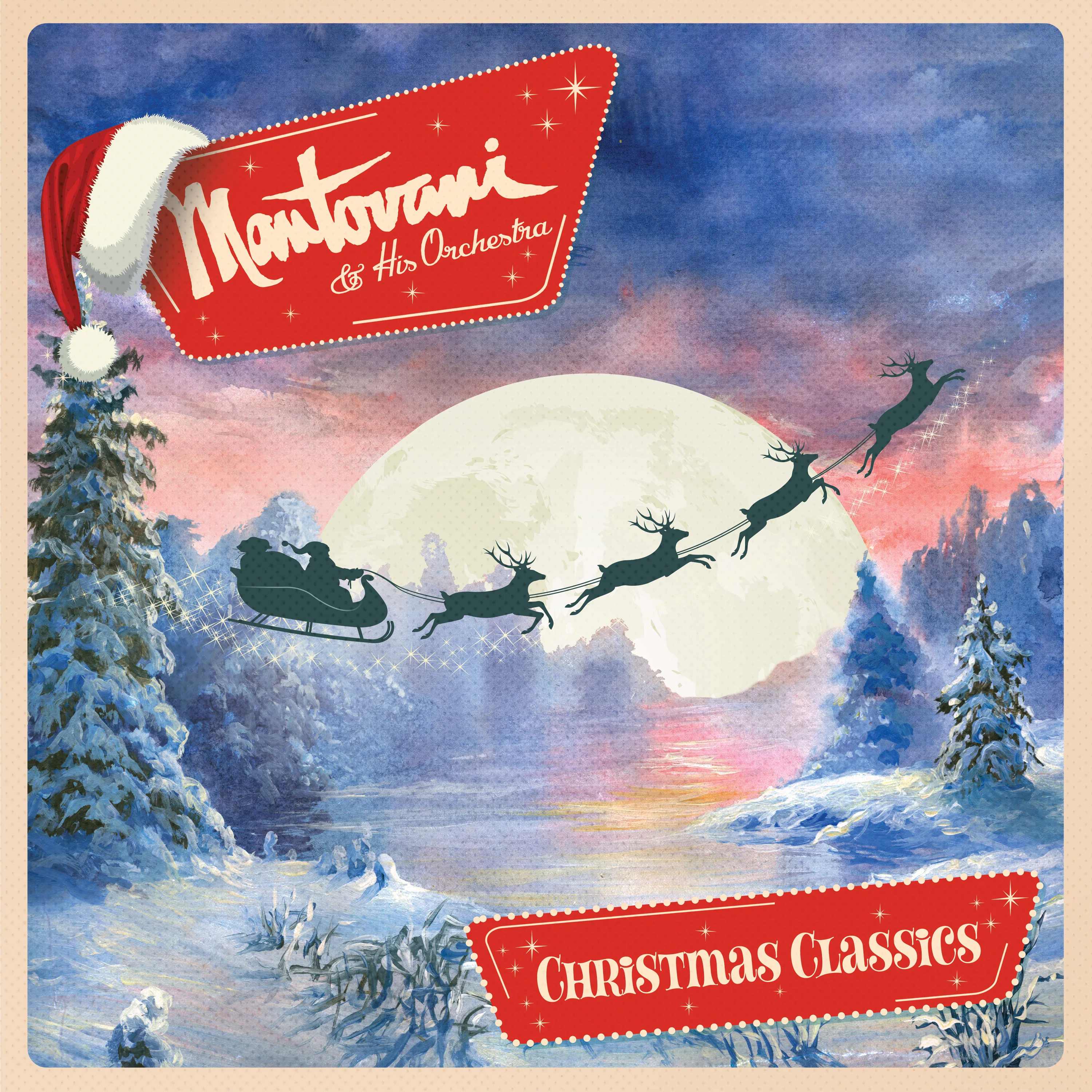 Mantovani & His Orchestra - Christmas Classics (Red Vinyl) - Image 5