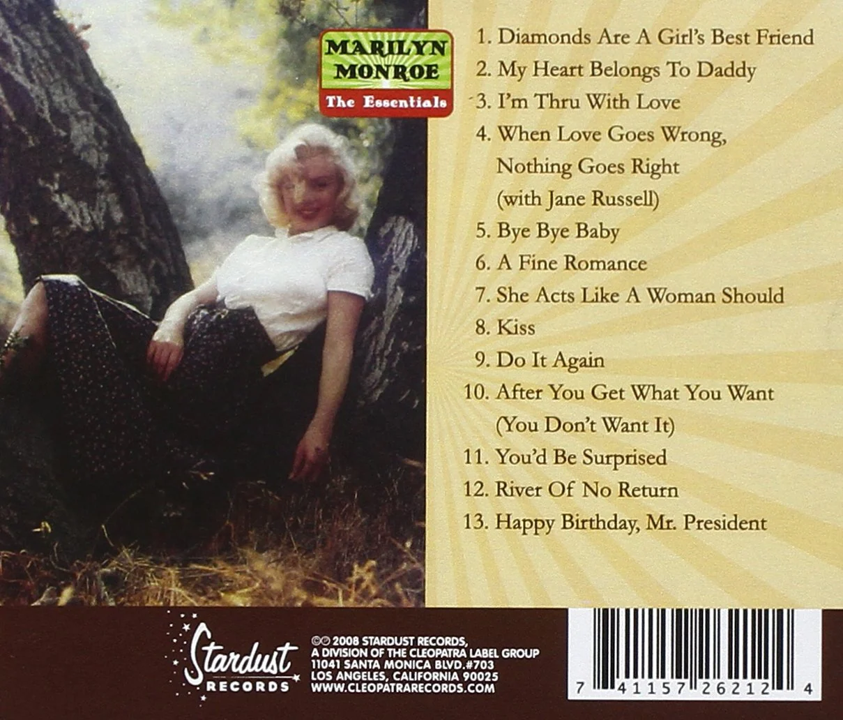 Marilyn Monroe - The Essentials (CD) - Image 2