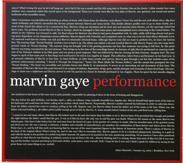 Marvin Gaye - Performance (2 CD) - Image 2