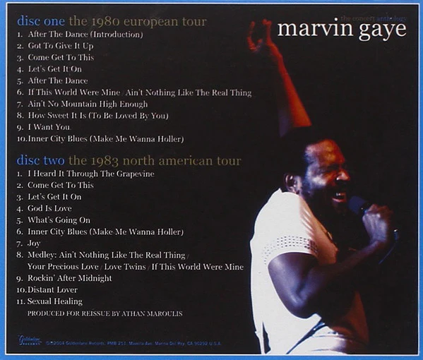 Marvin Gaye - The Concert Anthology (2 CD) - Image 2