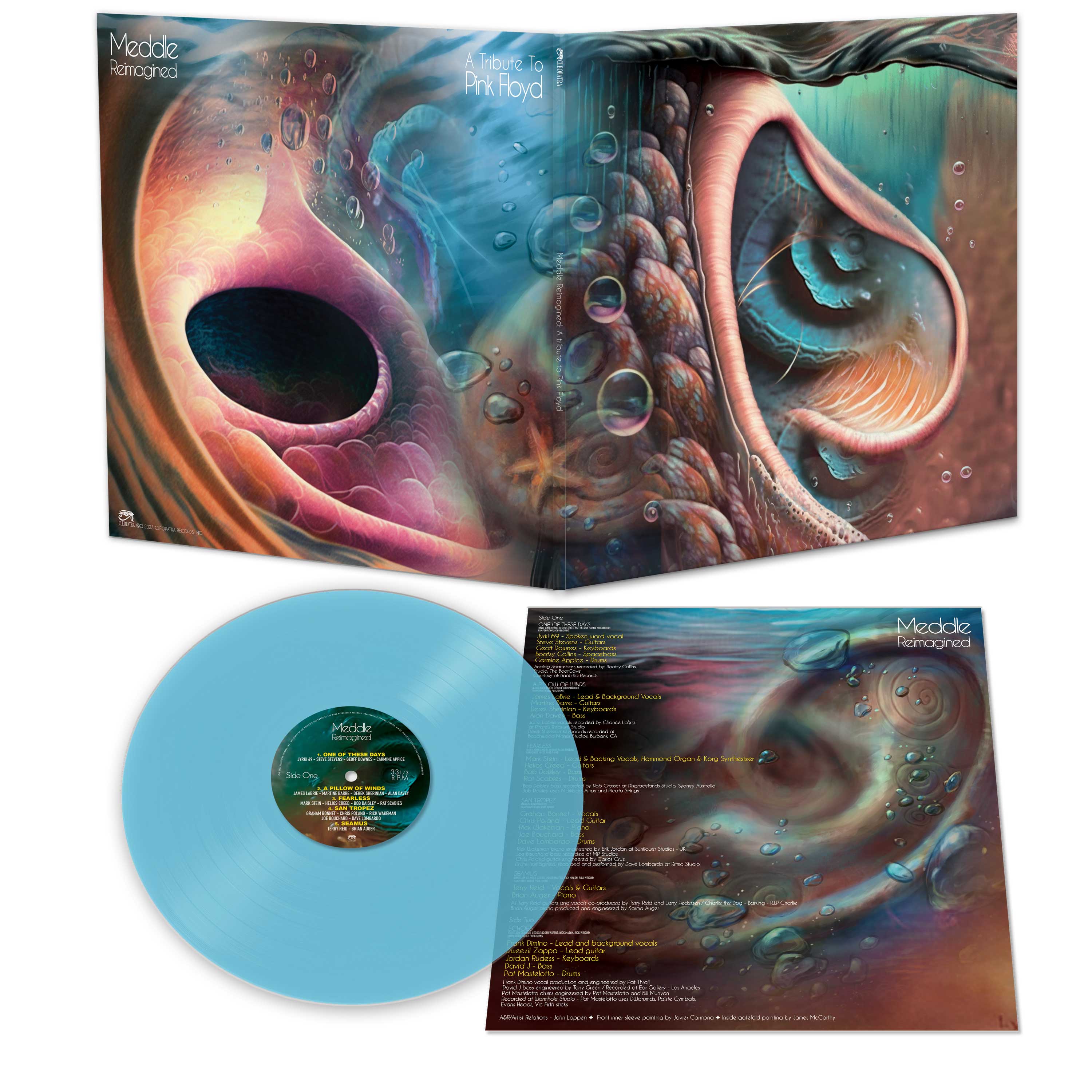 Meddle Reimagined – A Tribute to Pink Floyd (Blue Vinyl) - Image 2