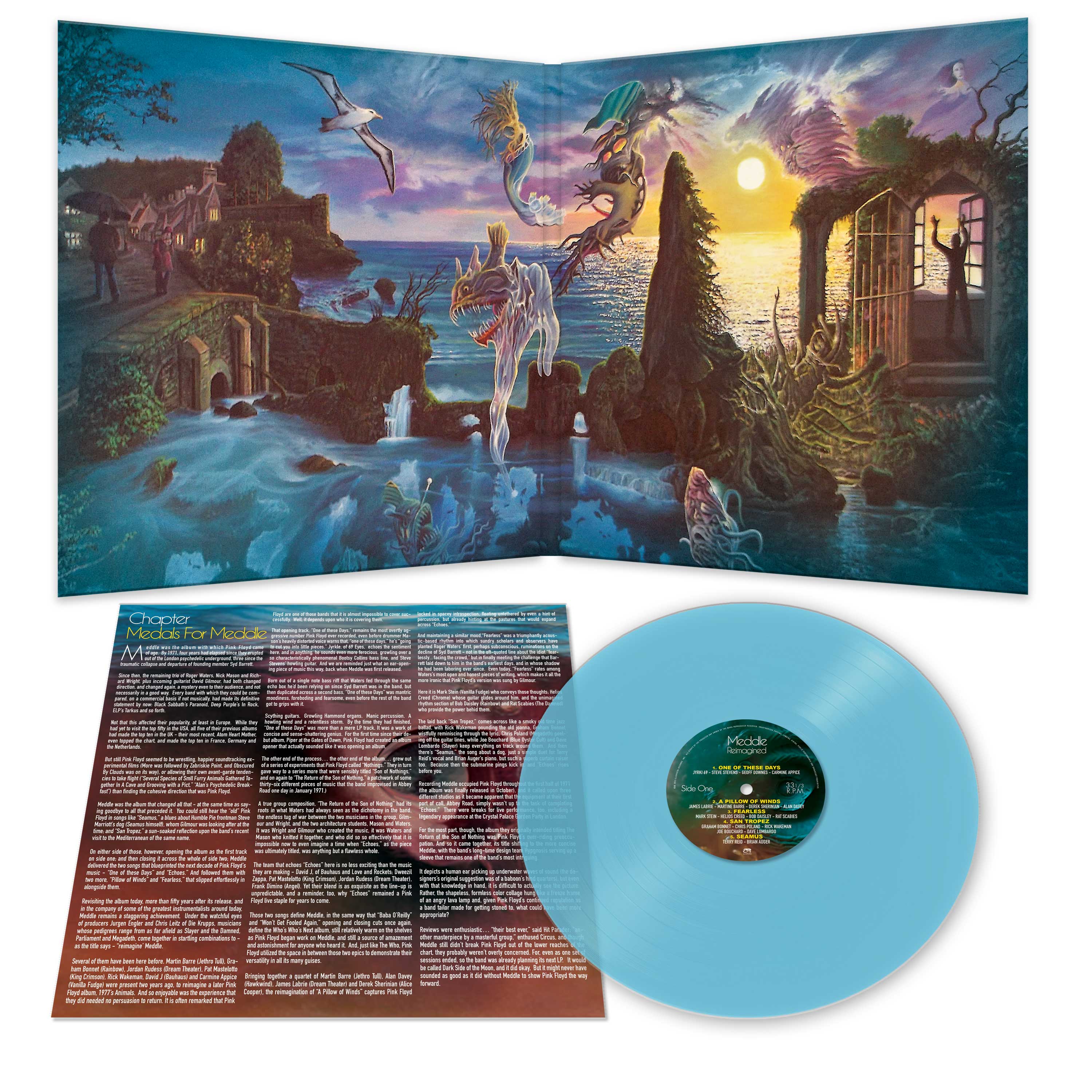 Meddle Reimagined – A Tribute to Pink Floyd (Blue Vinyl) - Image 3
