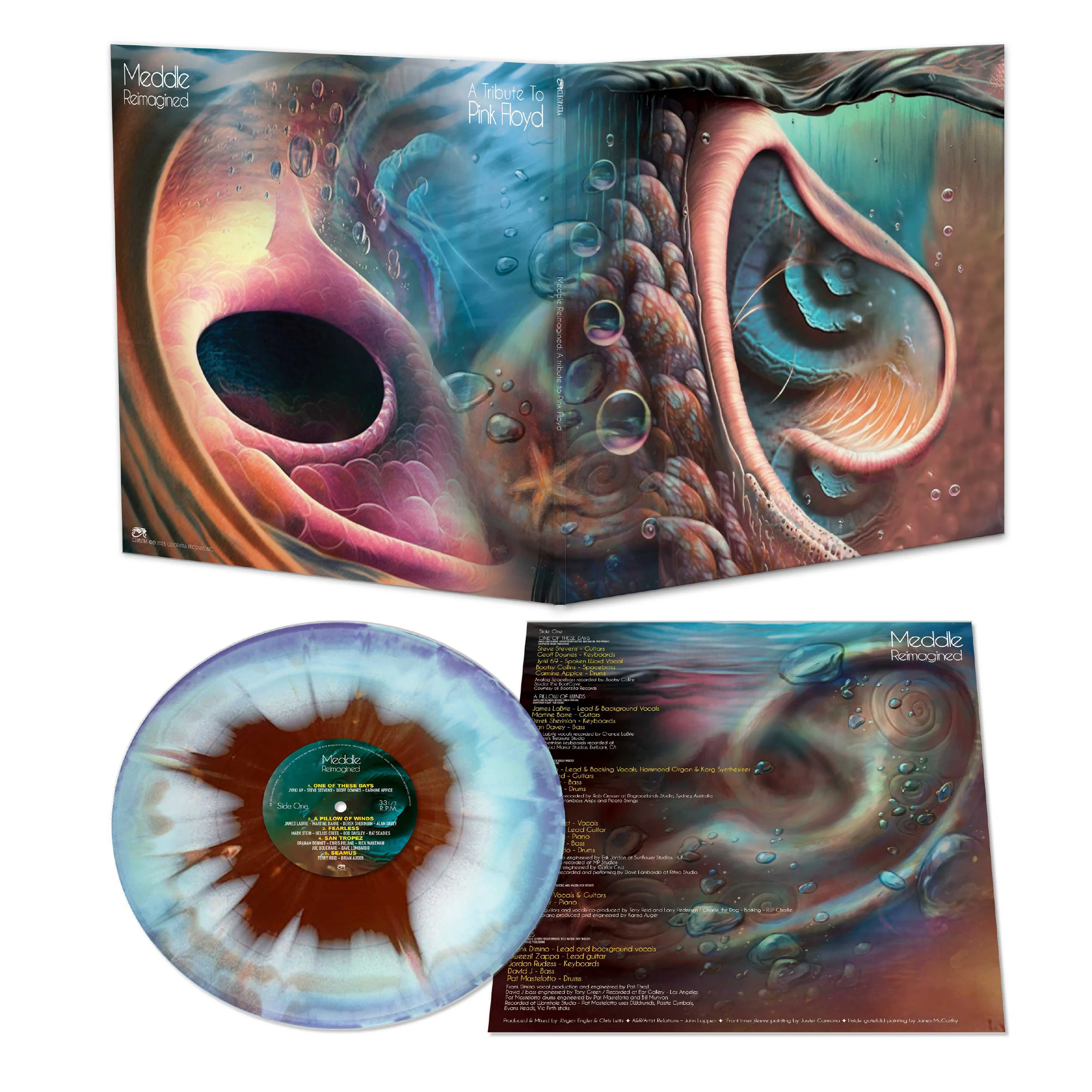 Meddle Reimagined – A Tribute to Pink Floyd (Haze Vinyl) - Image 2