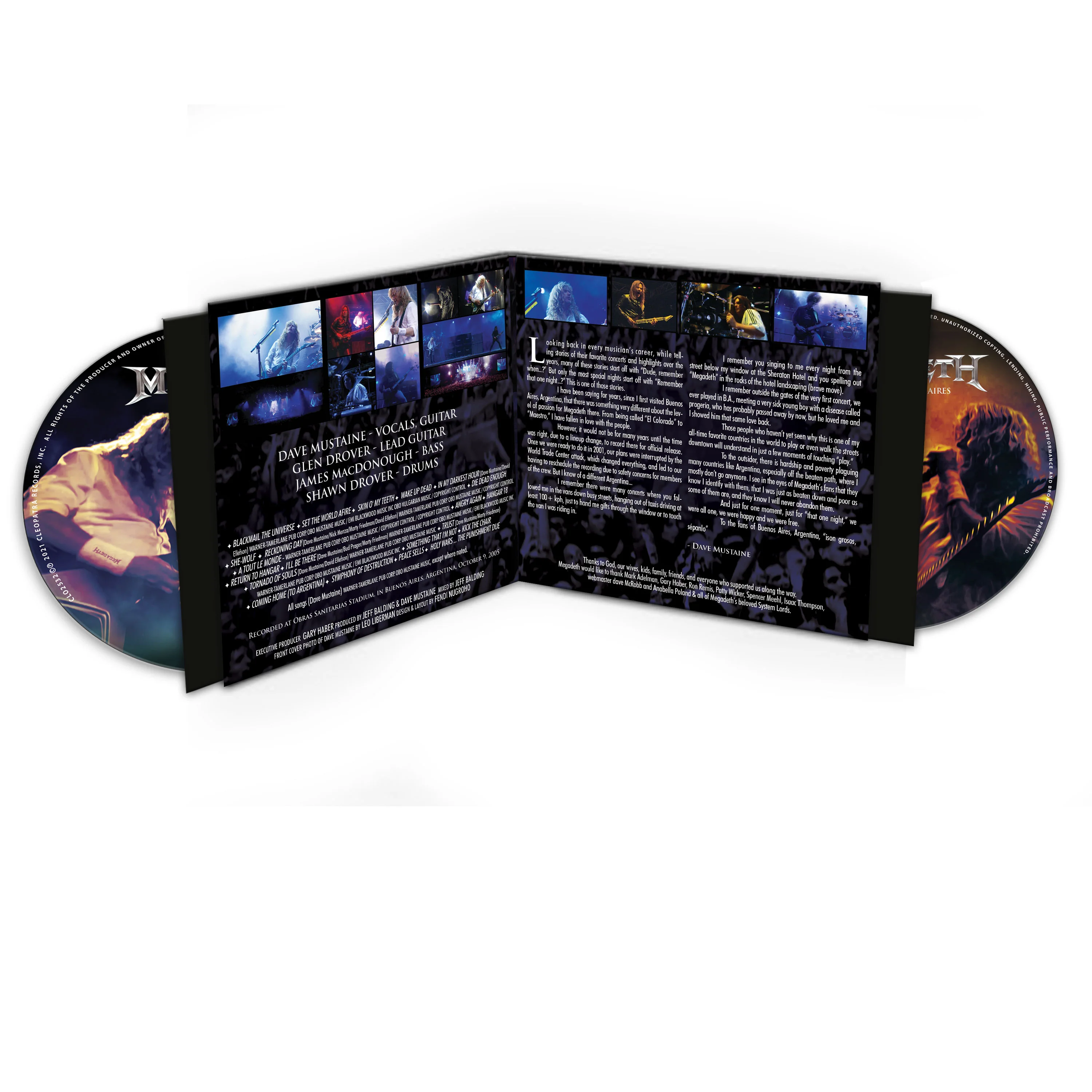 Megadeth - A Night in Buenos Aires (CD) - Image 3