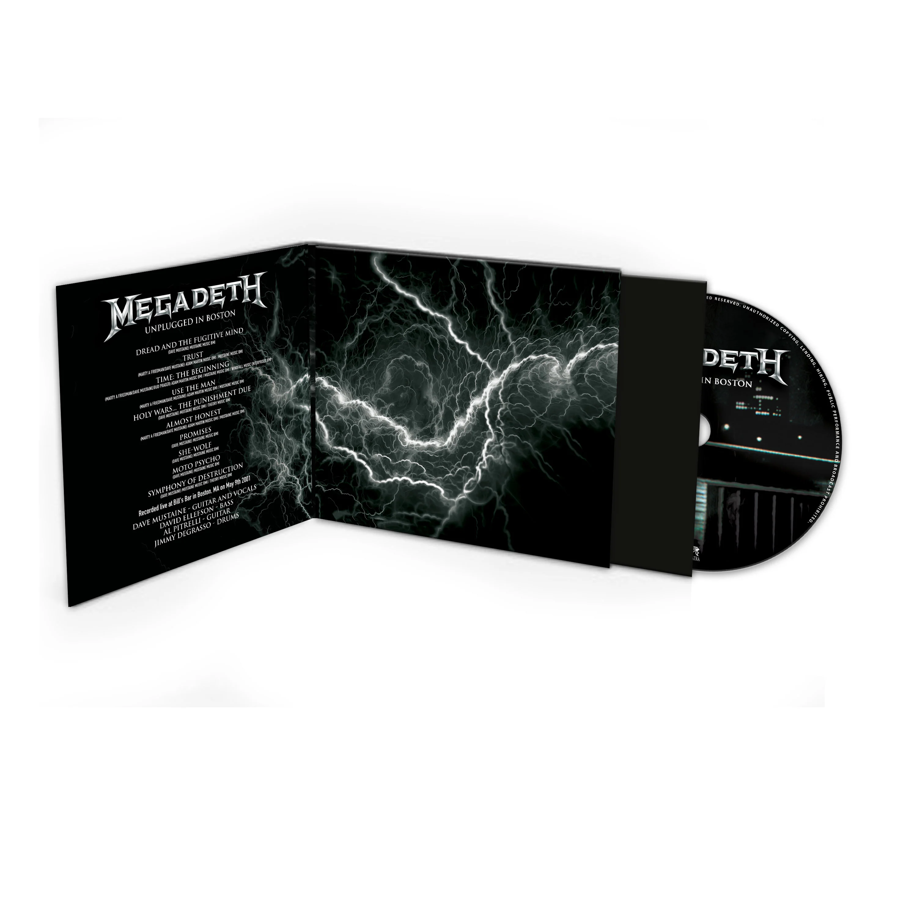 Megadeth - Unplugged in Boston (CD) - Image 3