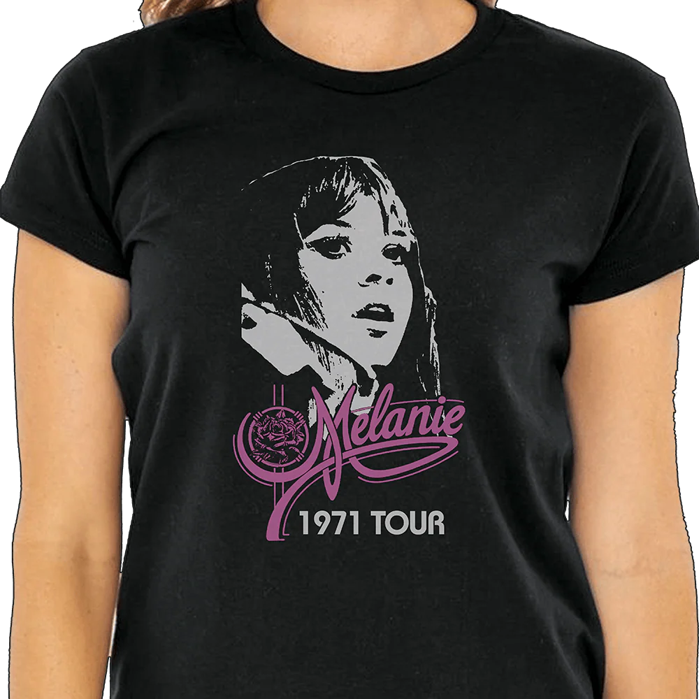 Melanie - 1971 Tour (Unisex T-Shirt) - Image 3