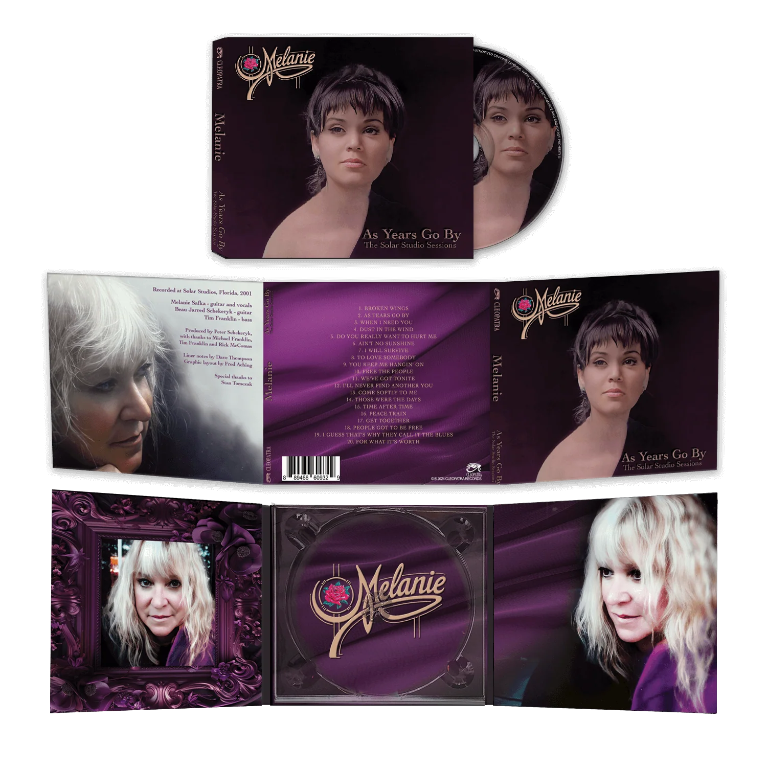 Melanie - As Years Go By - The Solar Studio Sessions (CD) - Image 2