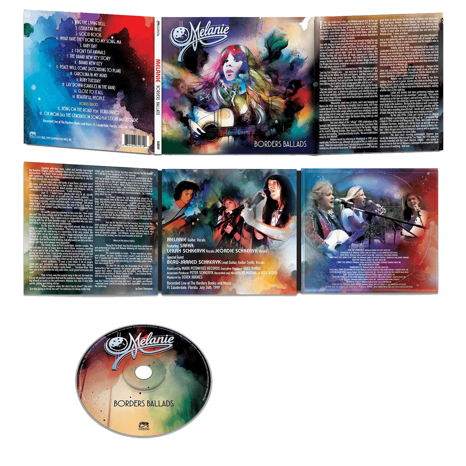 Melanie - Borders Ballads (CD Digipak) - Image 2