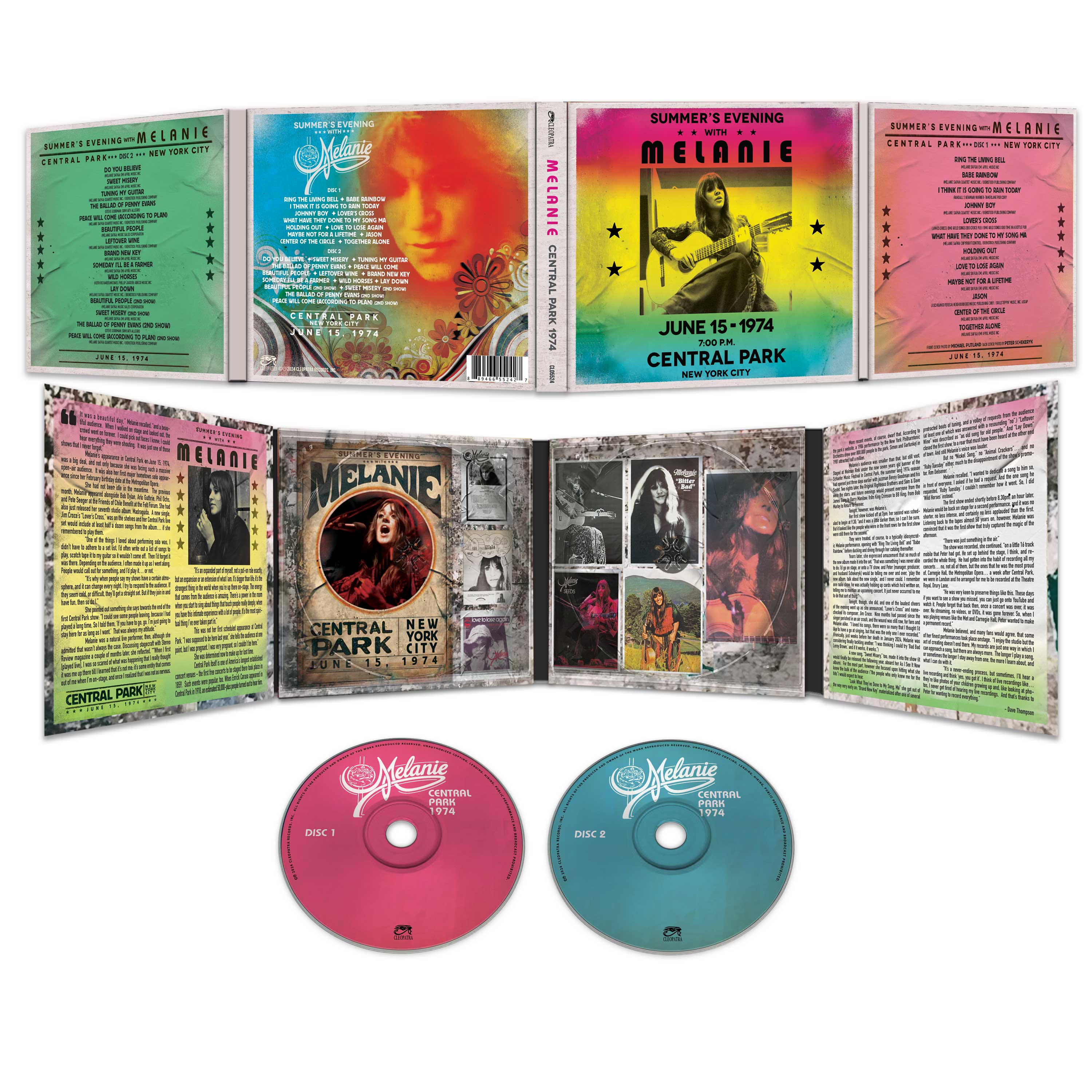 Melanie - Central Park 1974 (2 CD) - Image 3