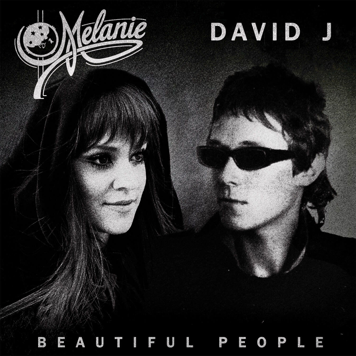 Melanie & David J - Beautiful People (7" Black Vinyl) - Image 3