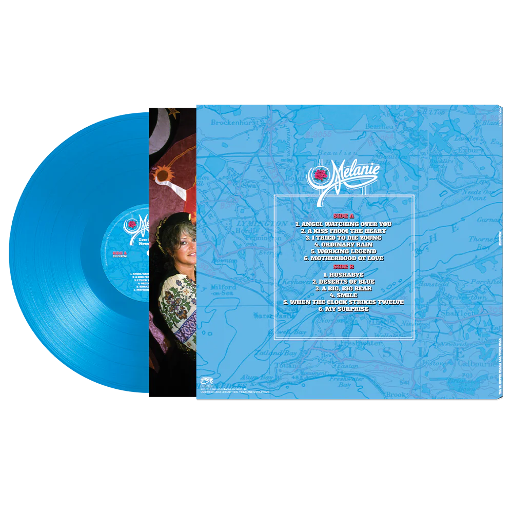 Melanie - Ever Since You Never Heard Of Me (Opaque Clear Blue Vinyl) - Image 2