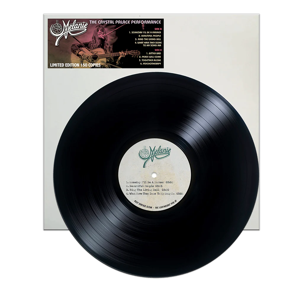 Melanie - From The Banks Of The River Effra - Crystal Palace 1972 (White Label Vinyl LP)