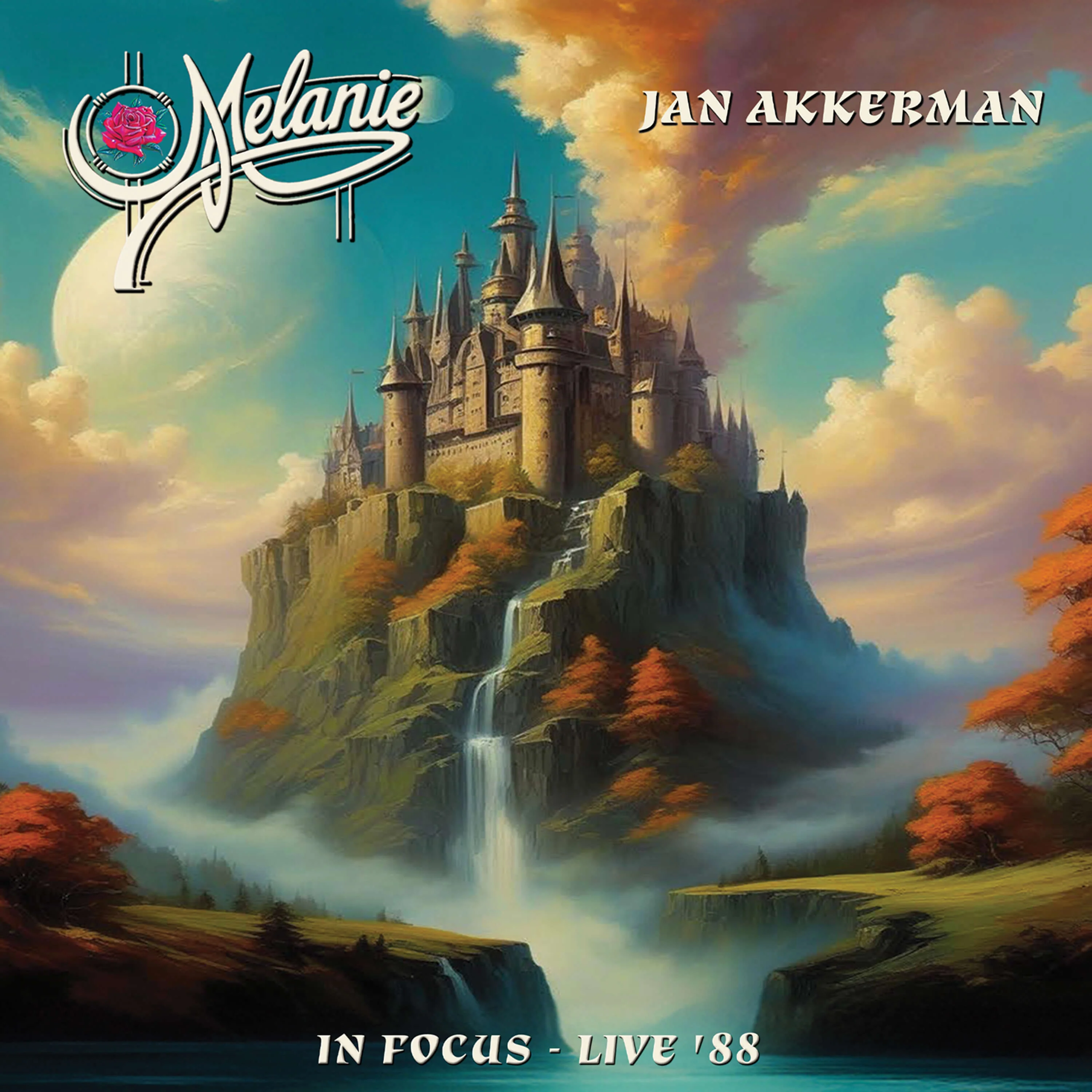 Melanie & Jan Akkerman - In Focus - Live '88 (Blue Vinyl) - Image 3