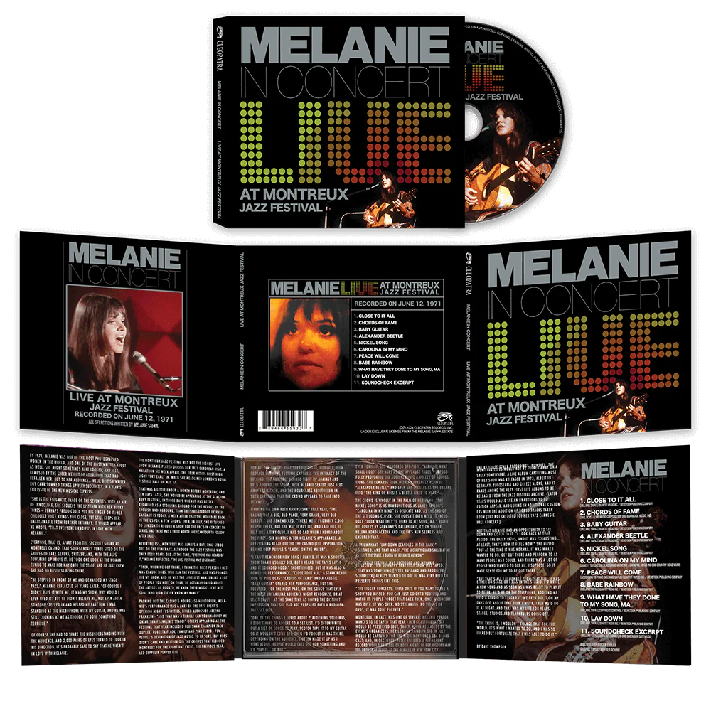 Melanie - Live At Montreux Jazz Festival (CD) - Image 2