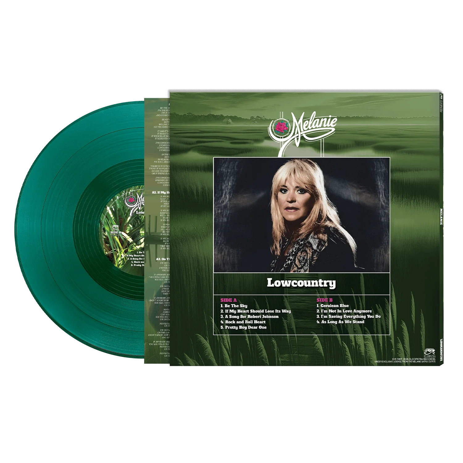 Melanie - Lowcountry (Green Vinyl) - Image 2