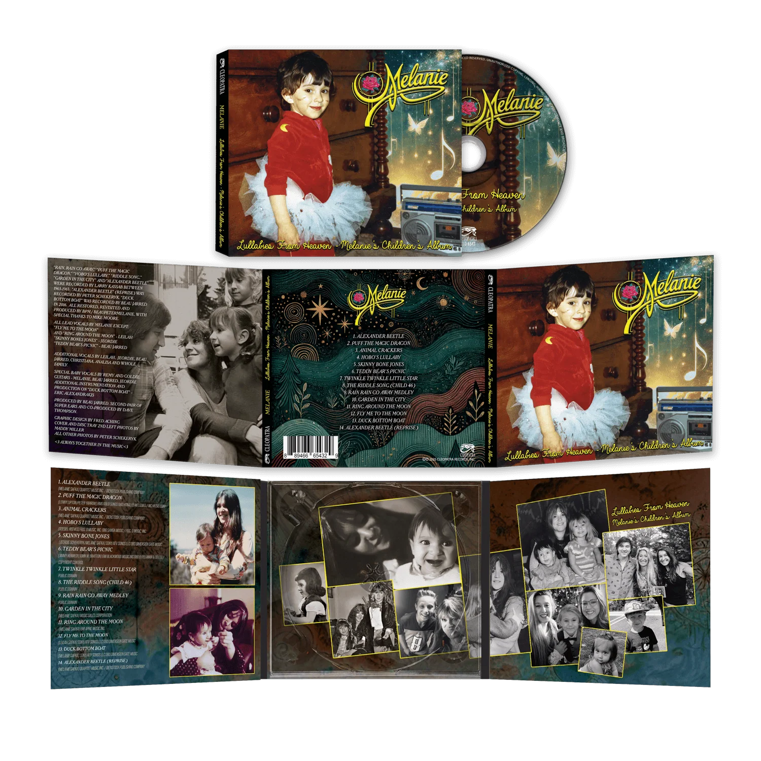 Melanie - Lullabies From Heaven - Melanie's Children's Album (CD) - Image 2