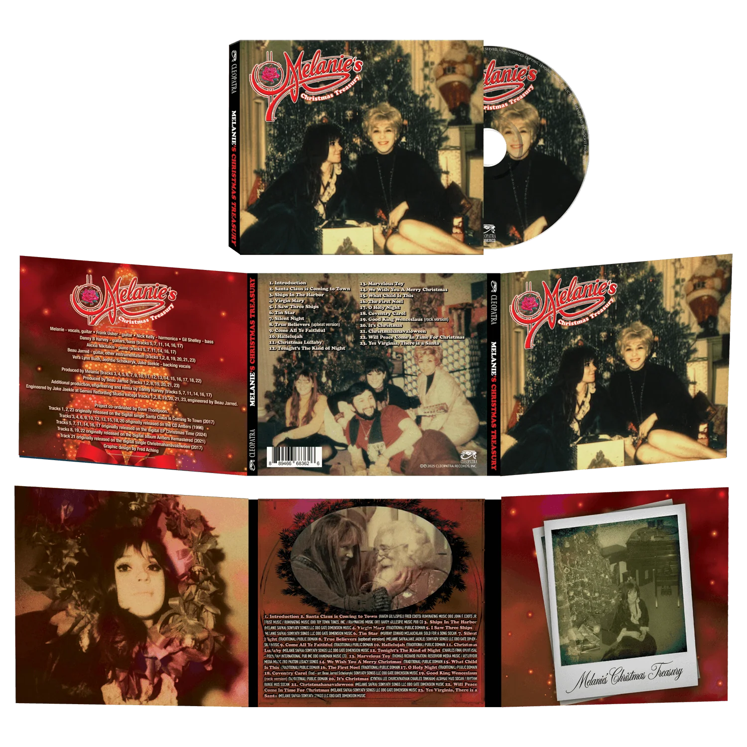 Melanie - Melanie’s Christmas Treasury (CD) - Image 2