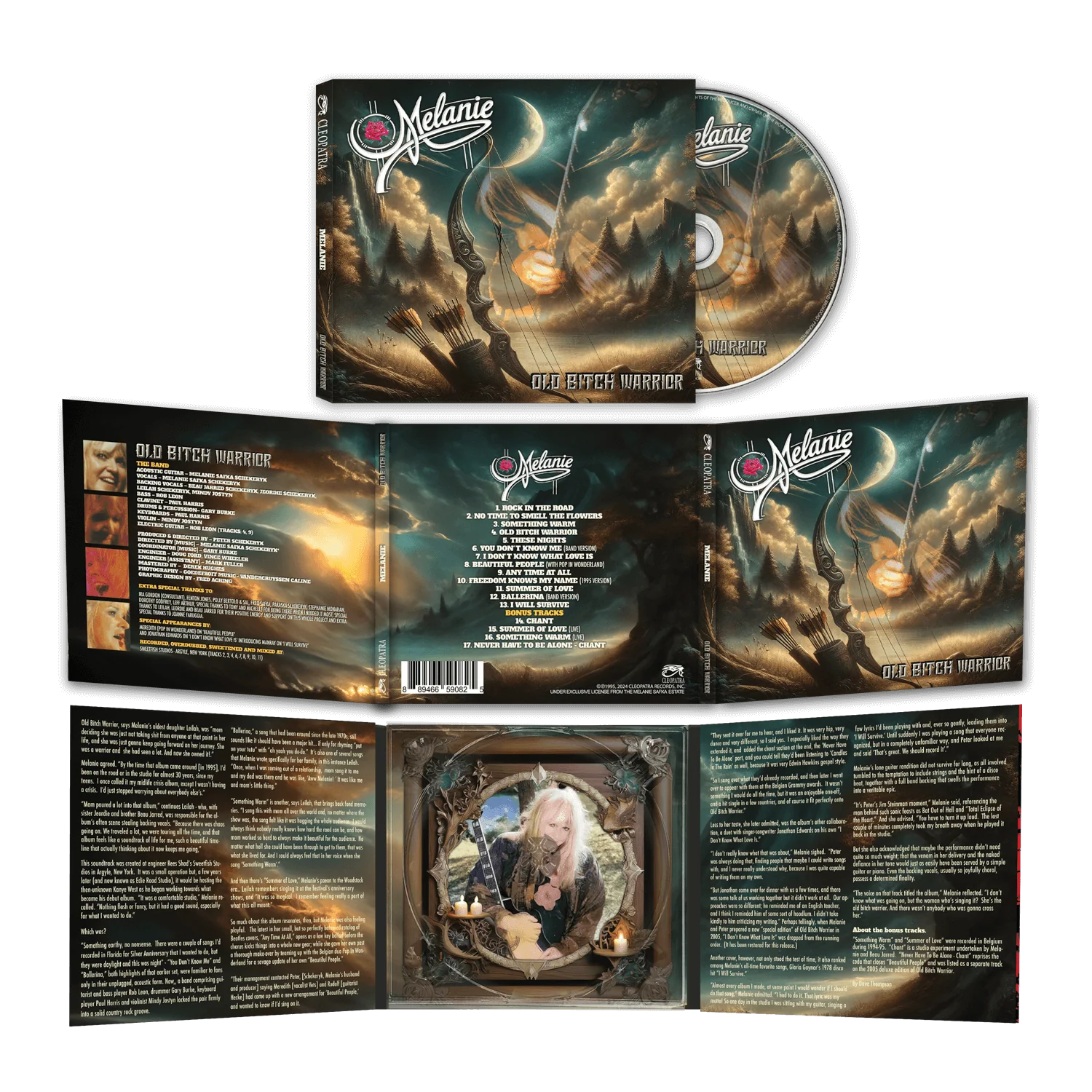 Melanie - Old Bitch Warrior (CD) - Image 2