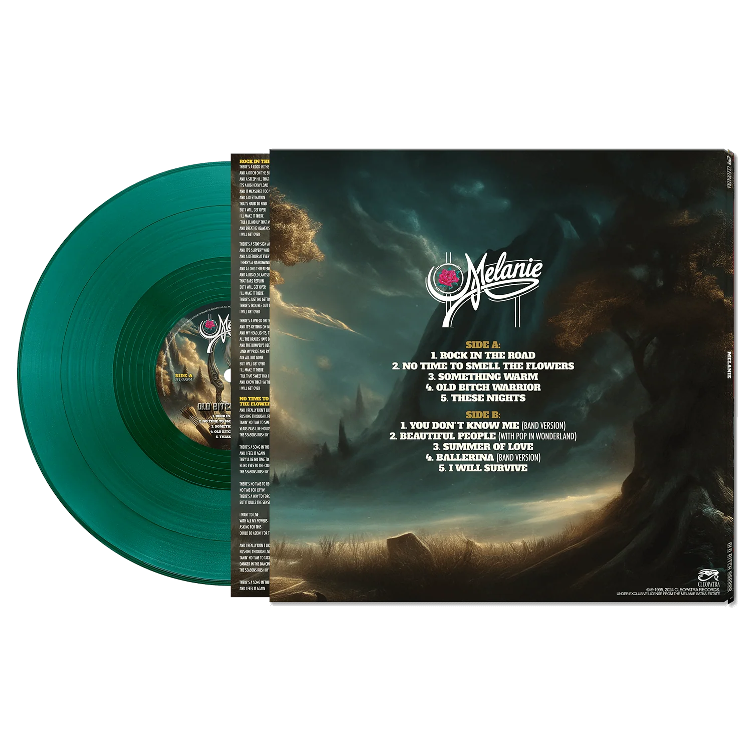 Melanie - Old Bitch Warrior (Green Vinyl) - Image 2