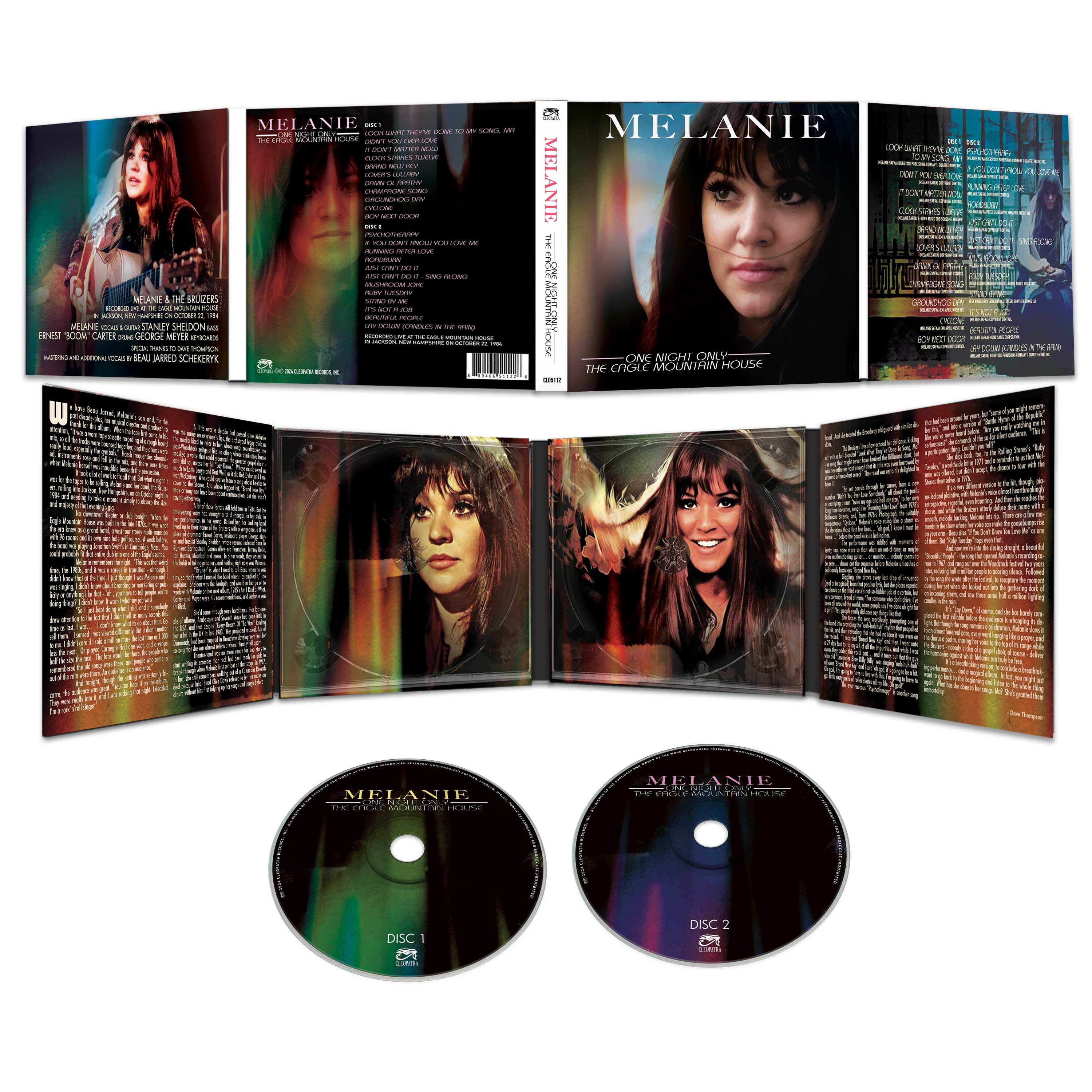 Melanie - One Night Only - The Eagle Mountain House (Double CD) - Image 2